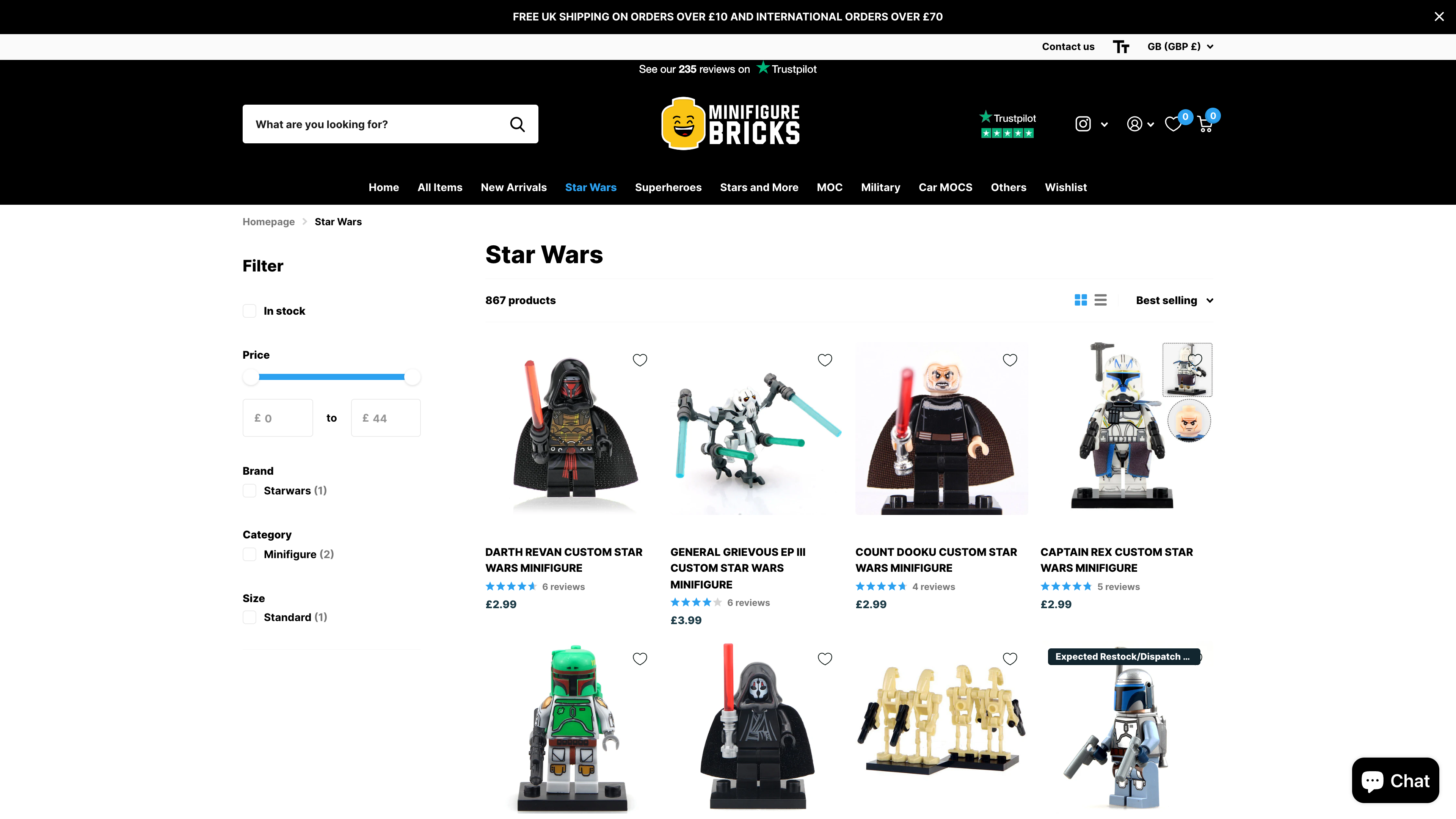 Minifigure bricks ( Children 'Bricks' toys ) screenshot 3