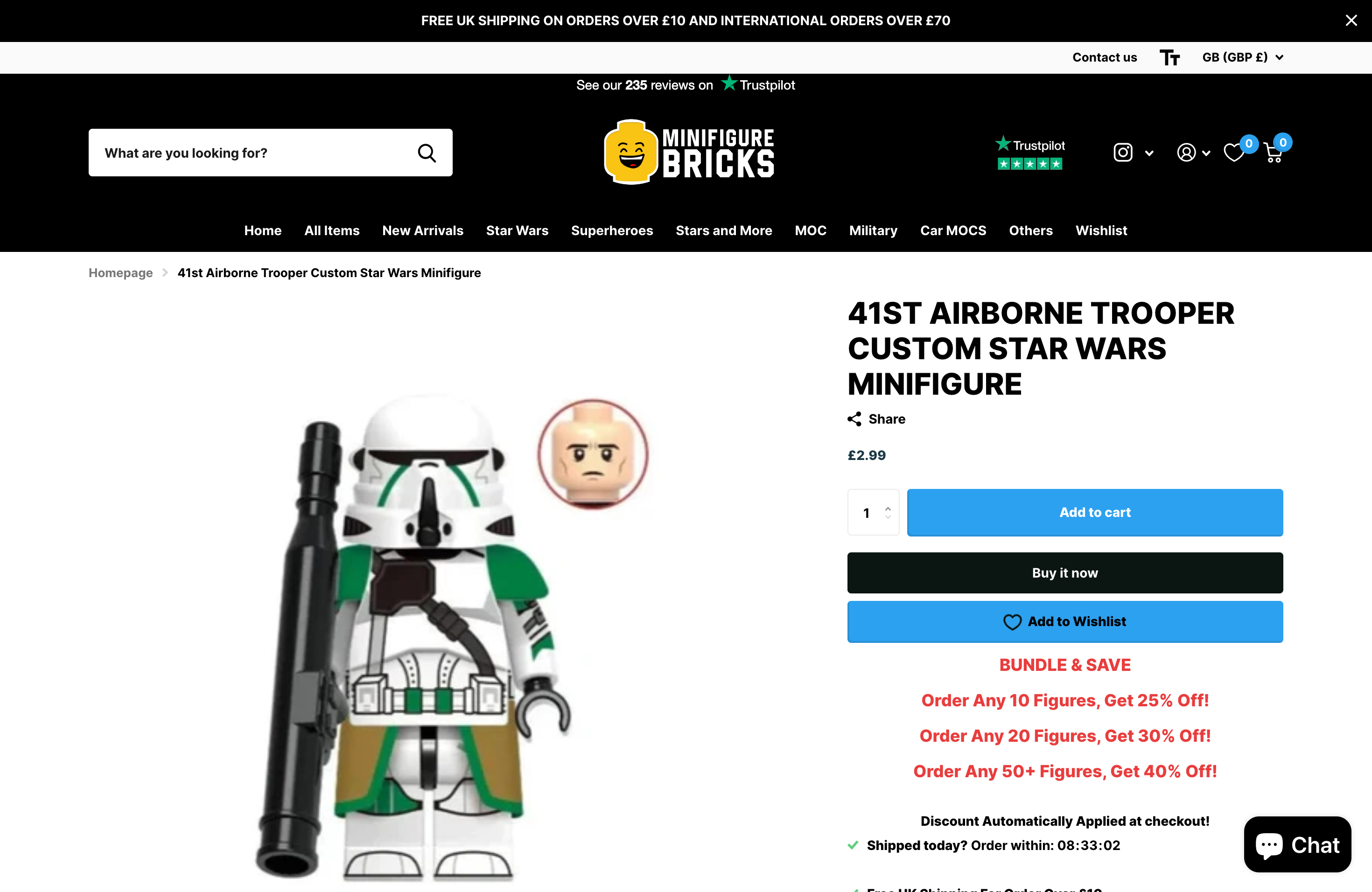 Minifigure bricks ( Children 'Bricks' toys ) screenshot 4