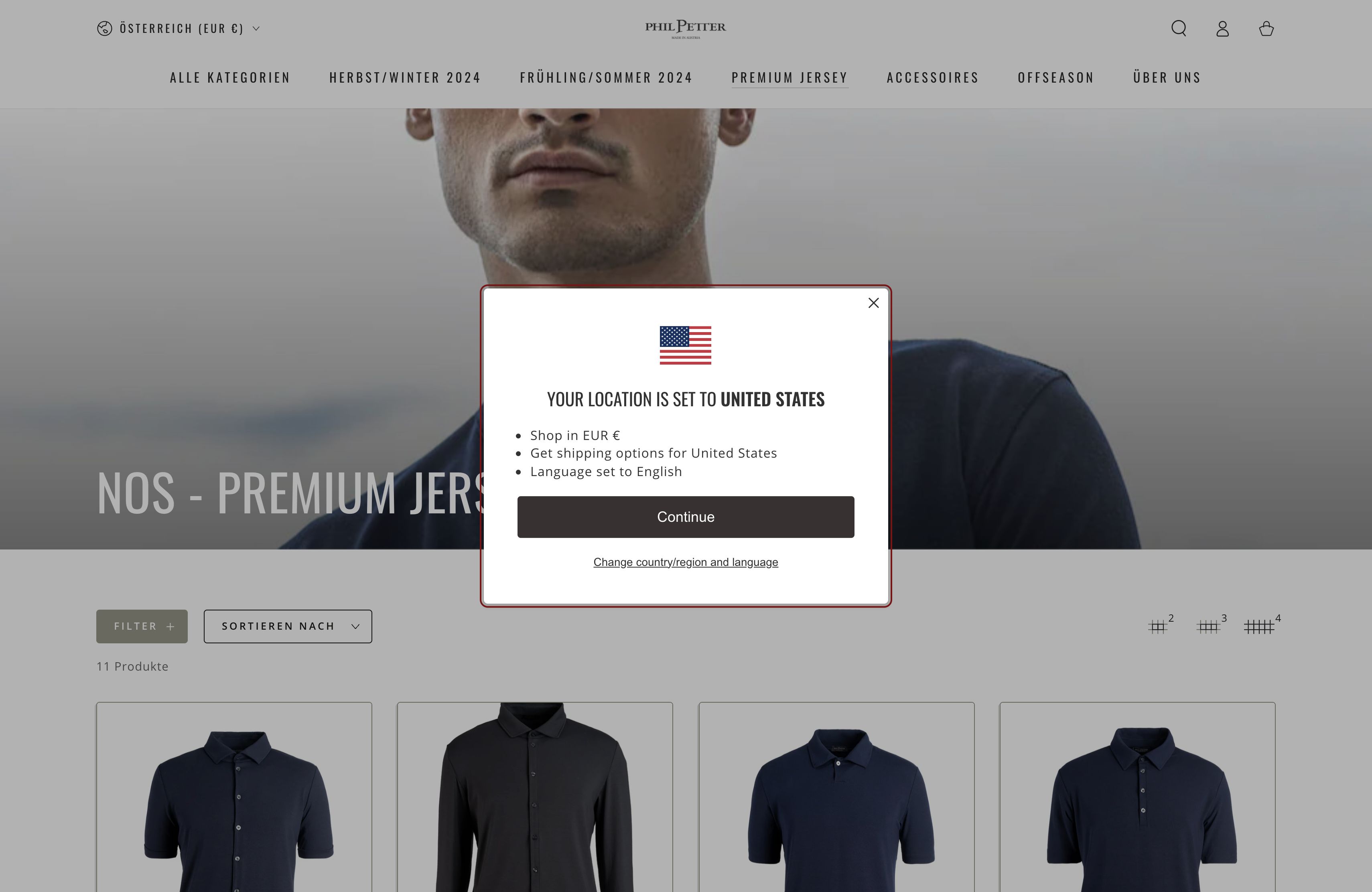 Phil Petter Knitwear GmbH screenshot 3
