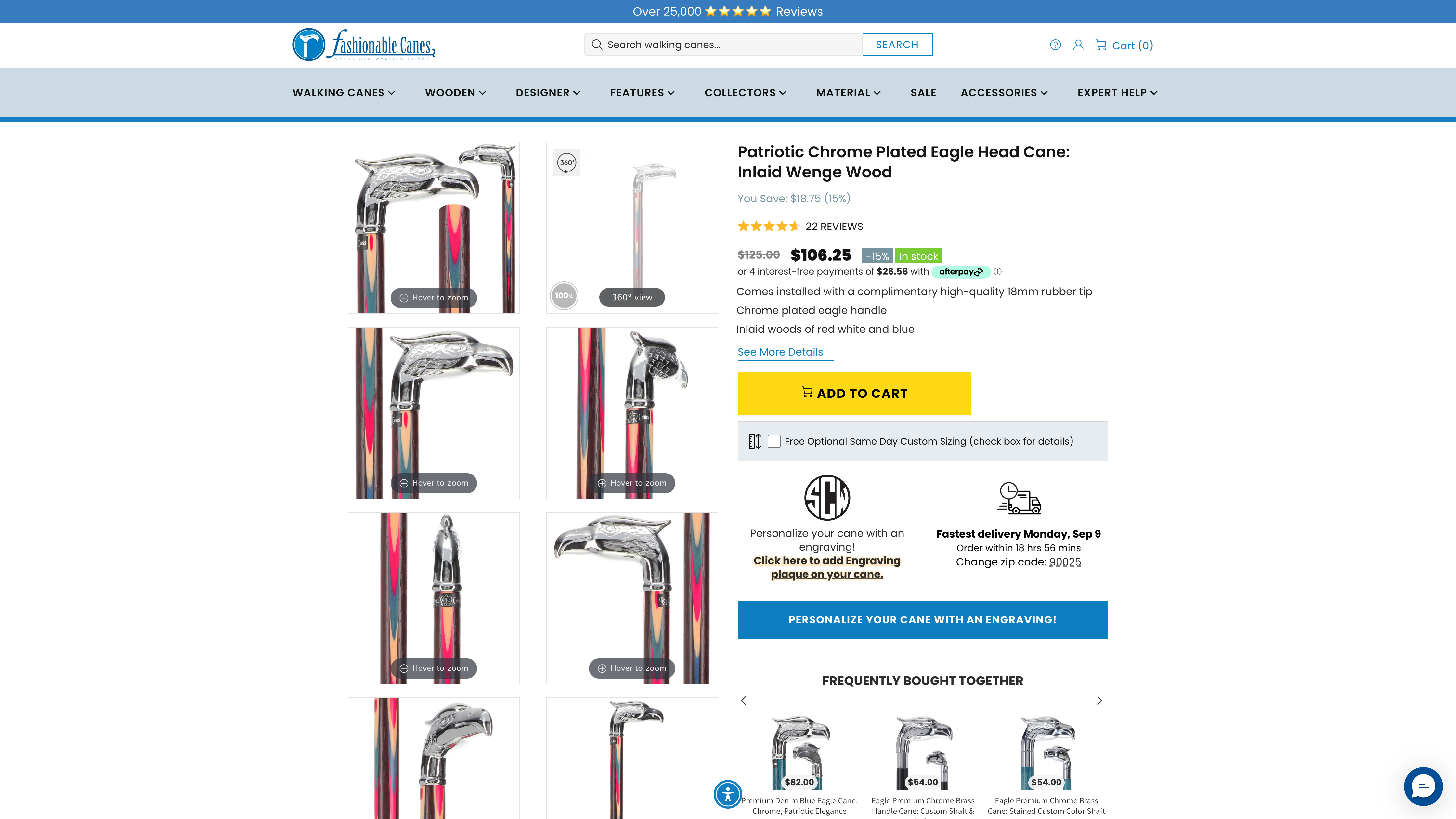 FashionableCanes: SEO Triumph & 350% ROI Boost screenshot 3