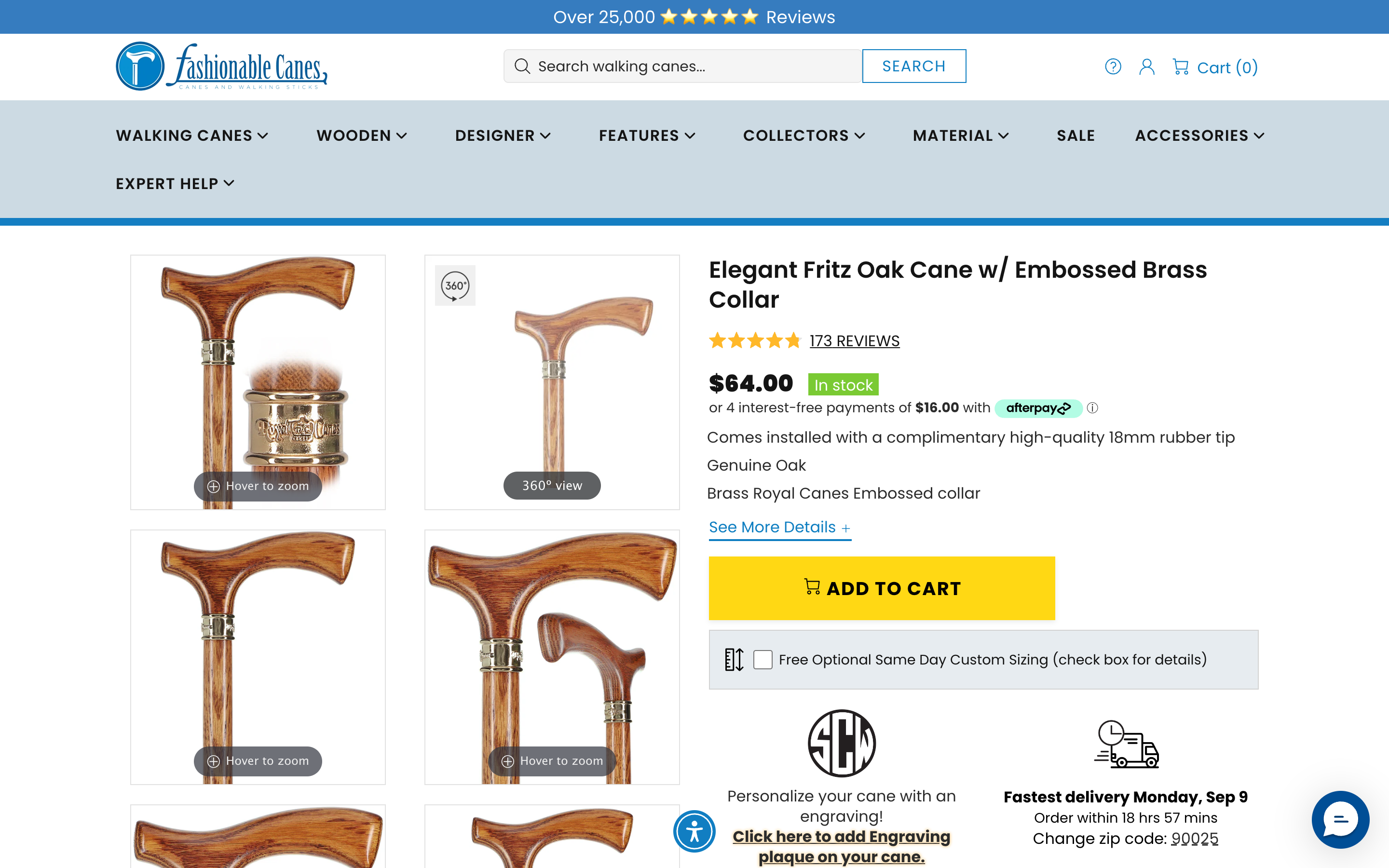 FashionableCanes: SEO Triumph & 350% ROI Boost screenshot 2