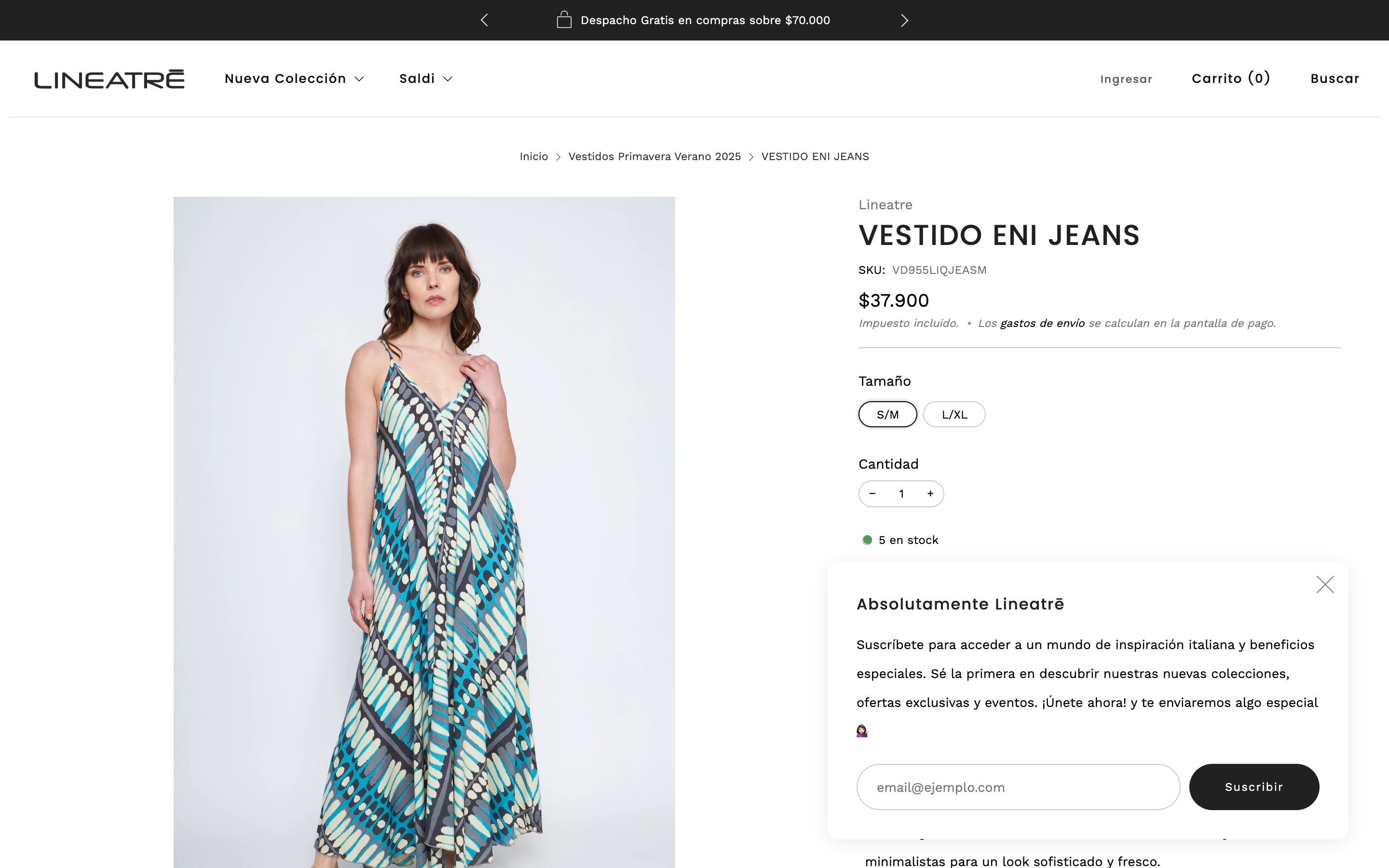 Lineatrē, una marca de moda italiana con 40 años en el mercado. screenshot 4