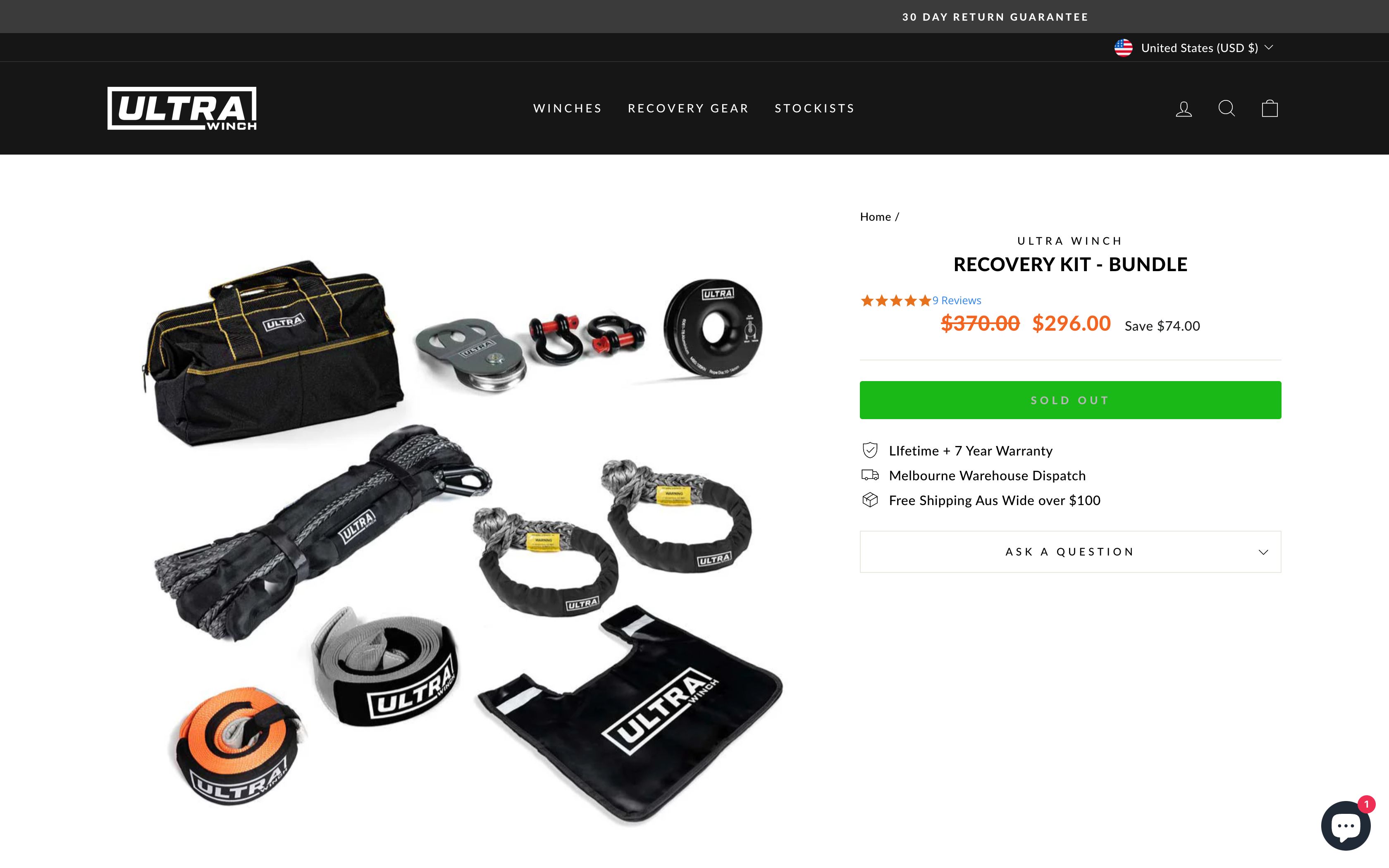 UltraWinch Showcases Winches with a Decent Customized Theme screenshot 7