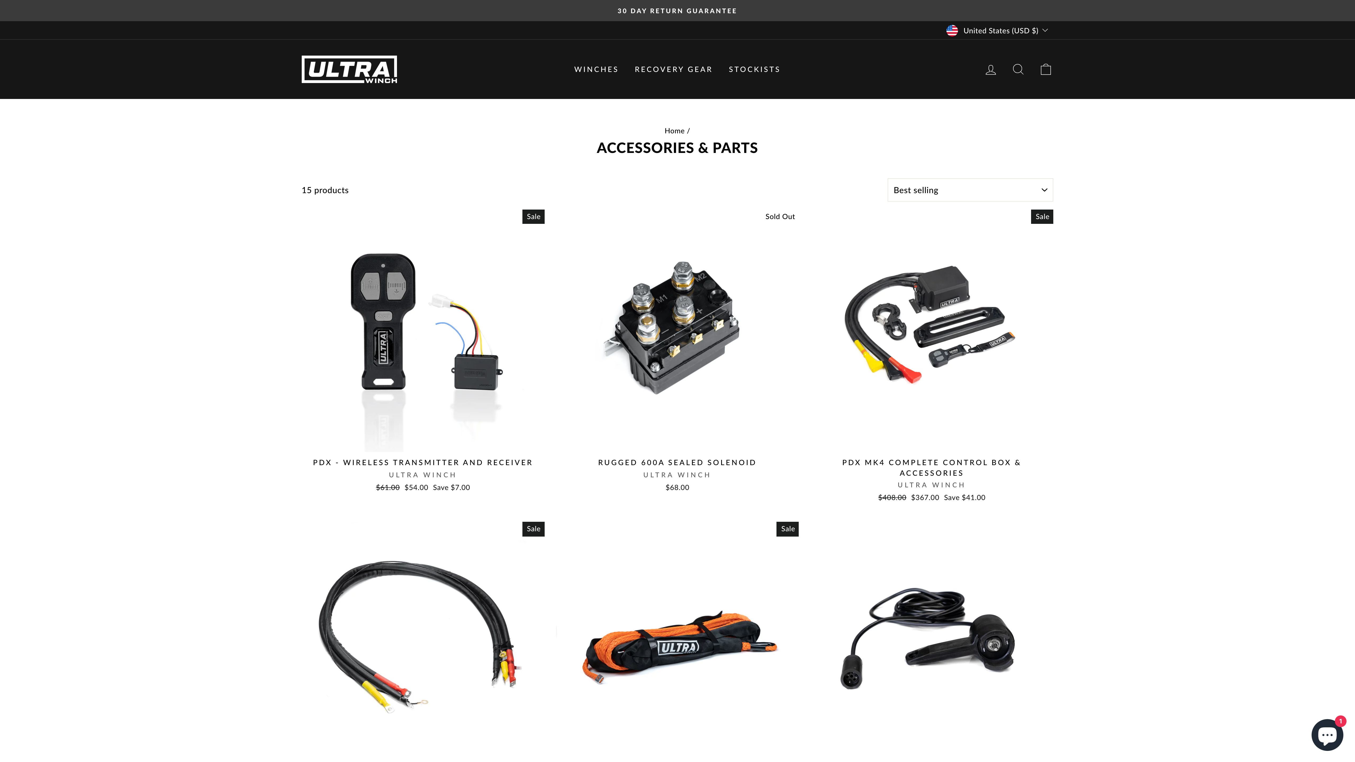 UltraWinch Showcases Winches with a Decent Customized Theme screenshot 3