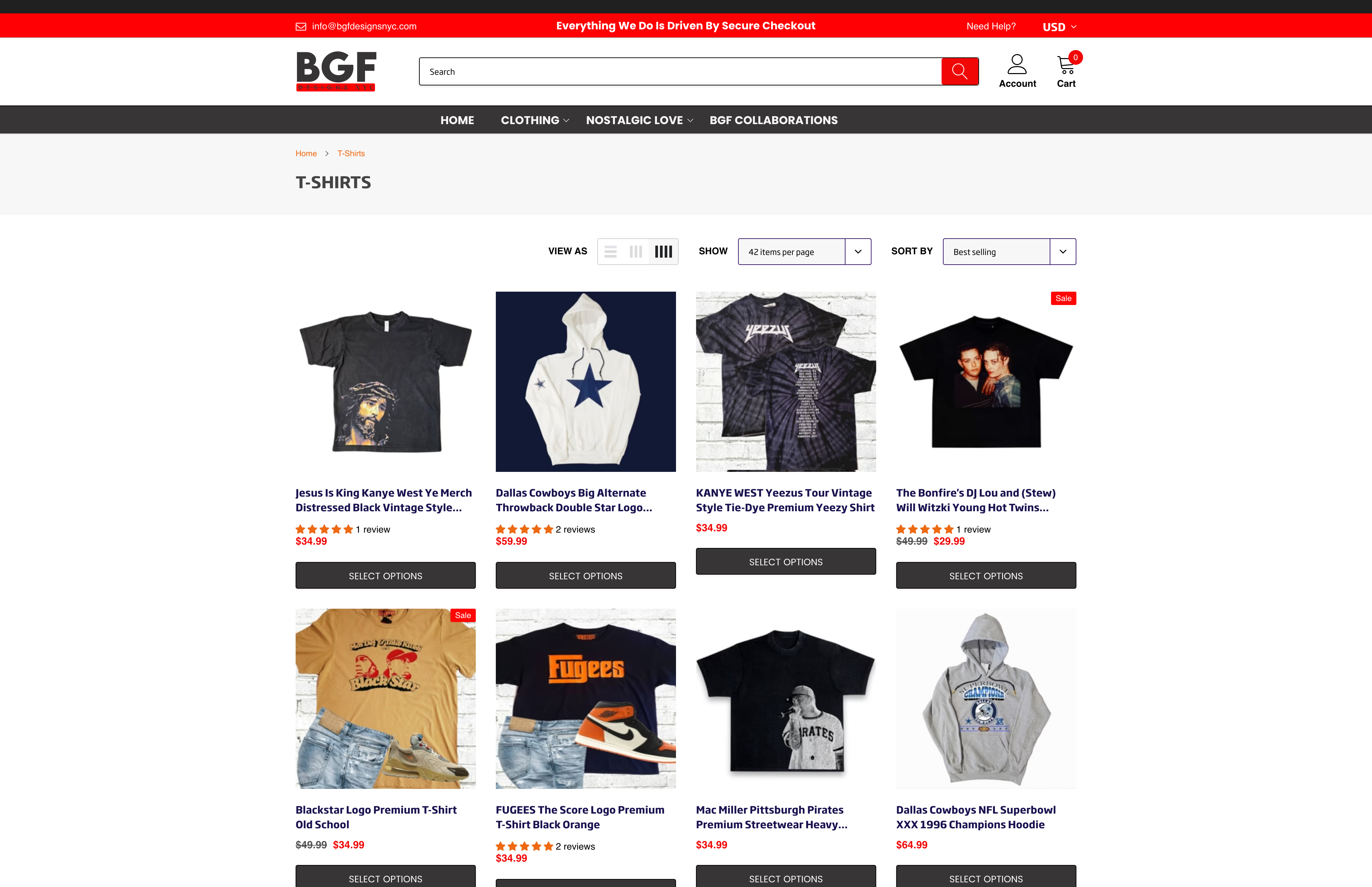 BGF Designs NYC screenshot 2