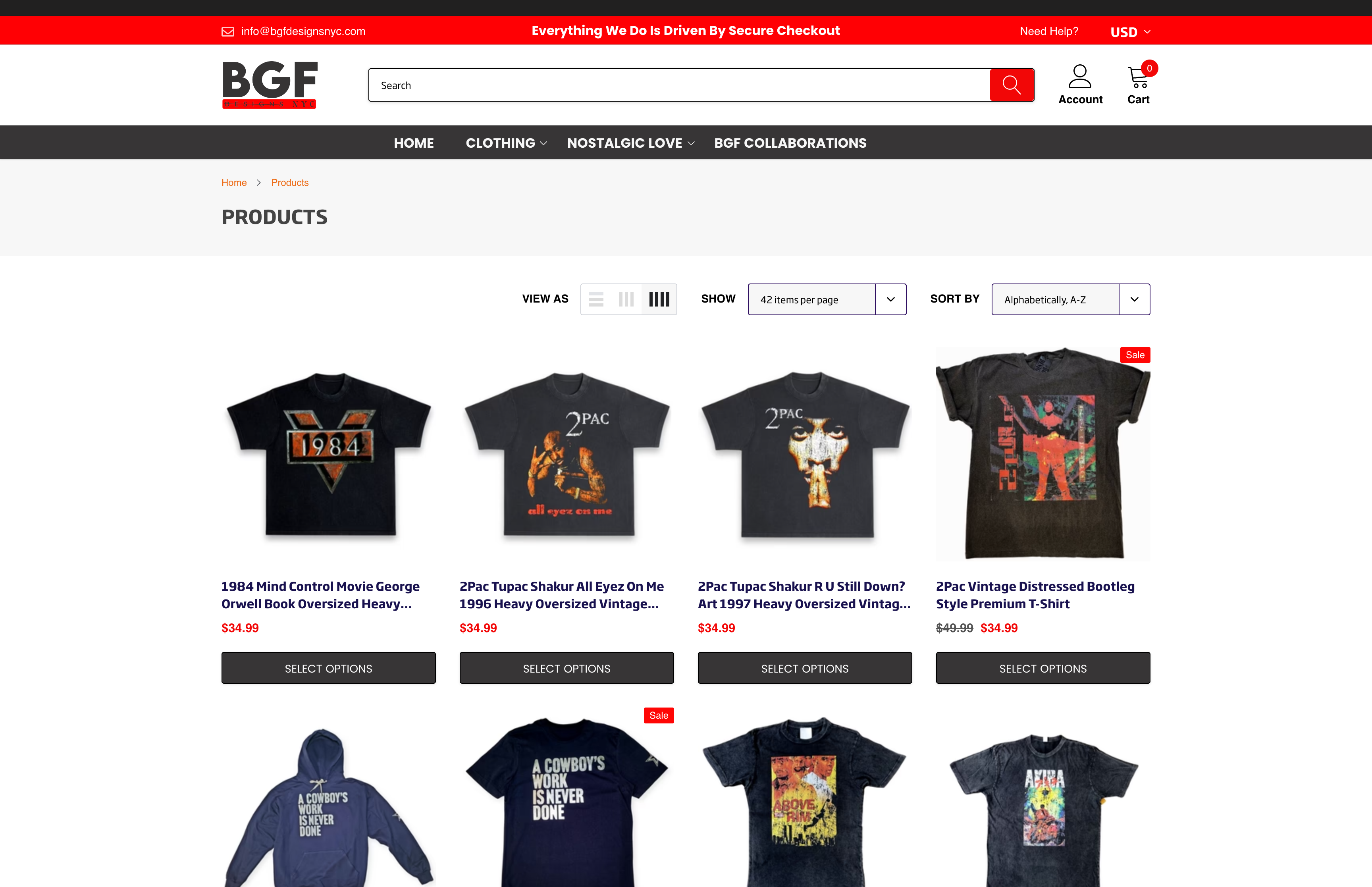 BGF Designs NYC screenshot