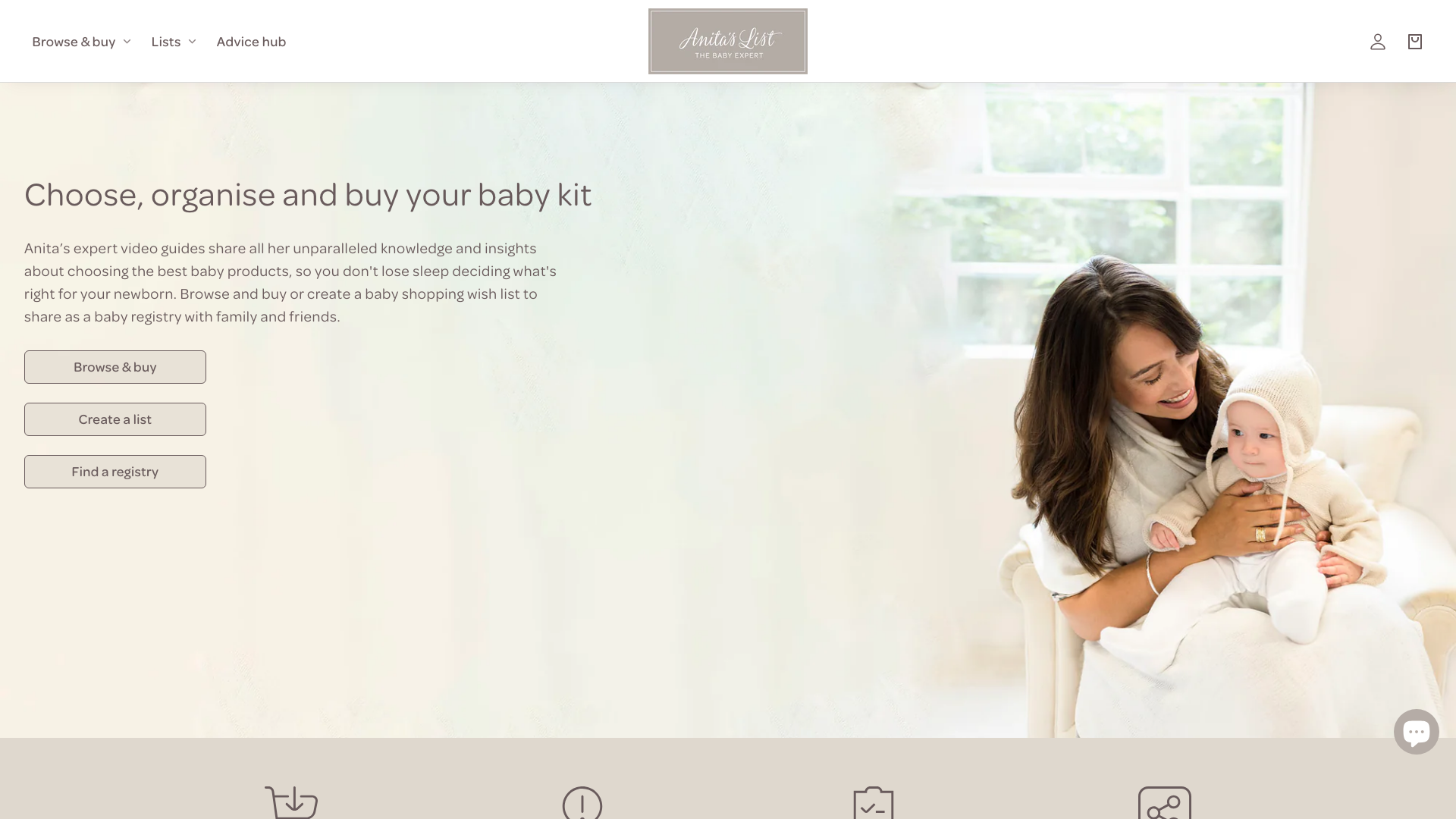 Anita's List - The Baby Expert
