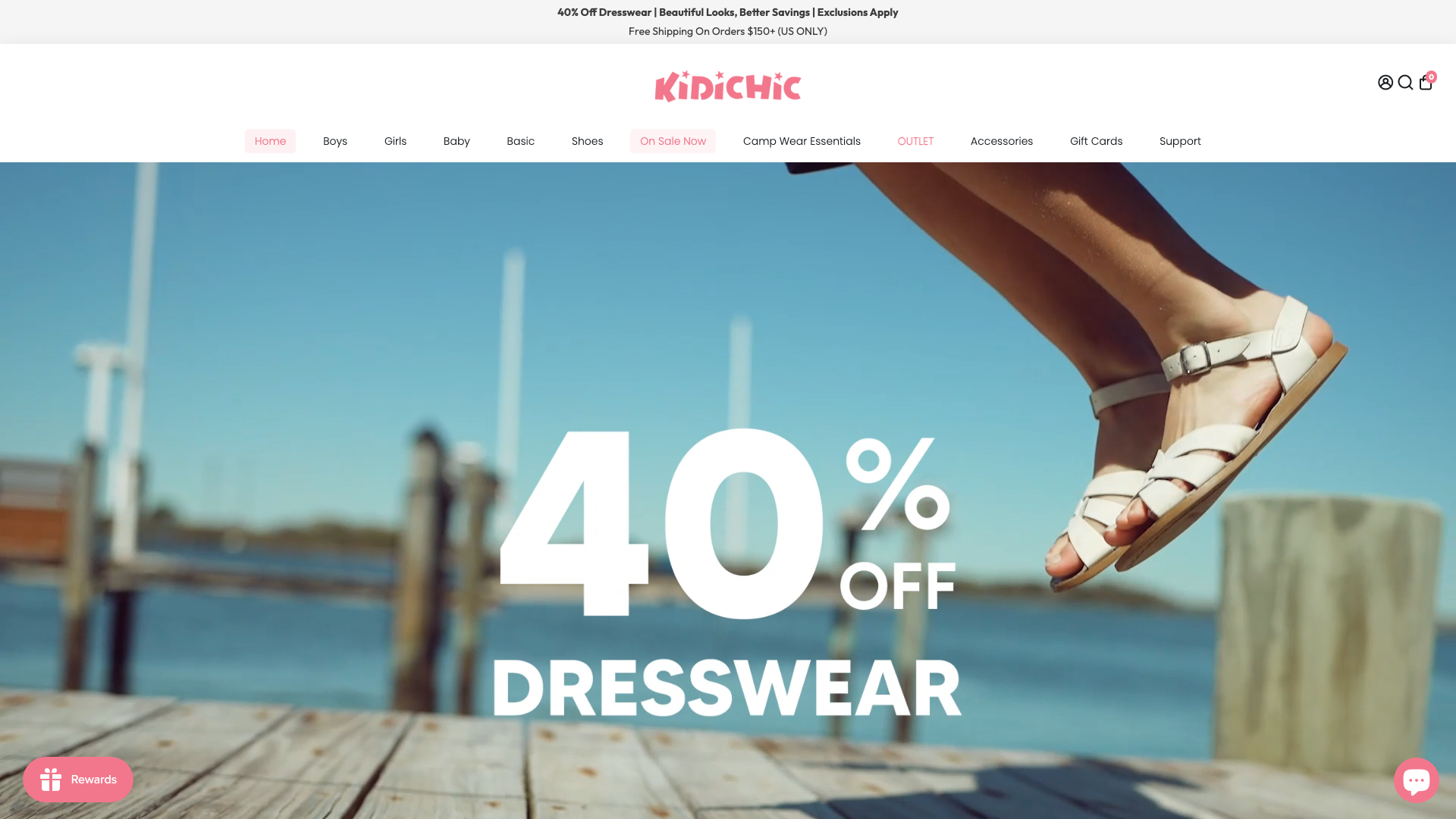 KidiChicUSA Shopify Plus Store