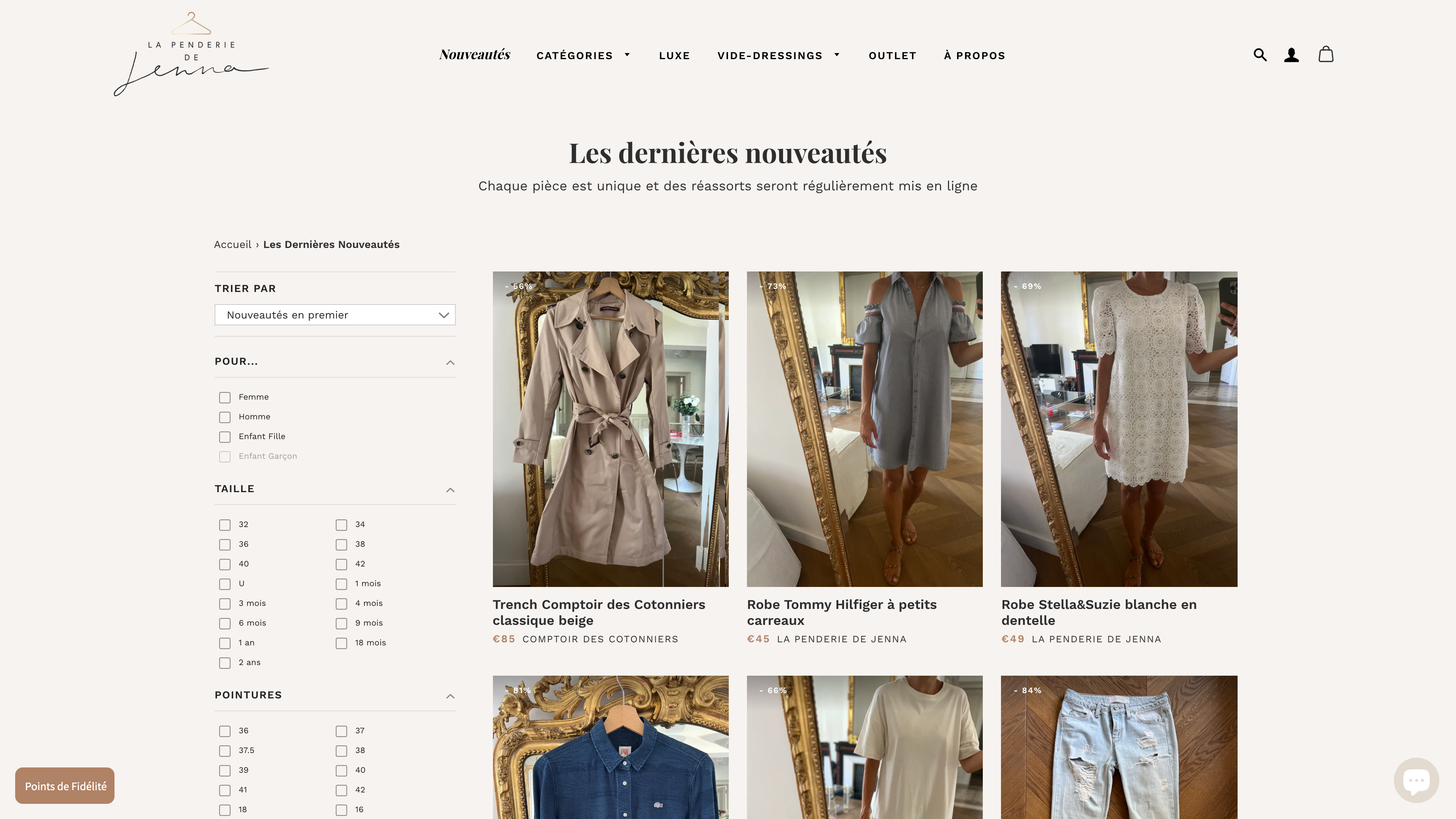 La Penderie de Jenna screenshot 2