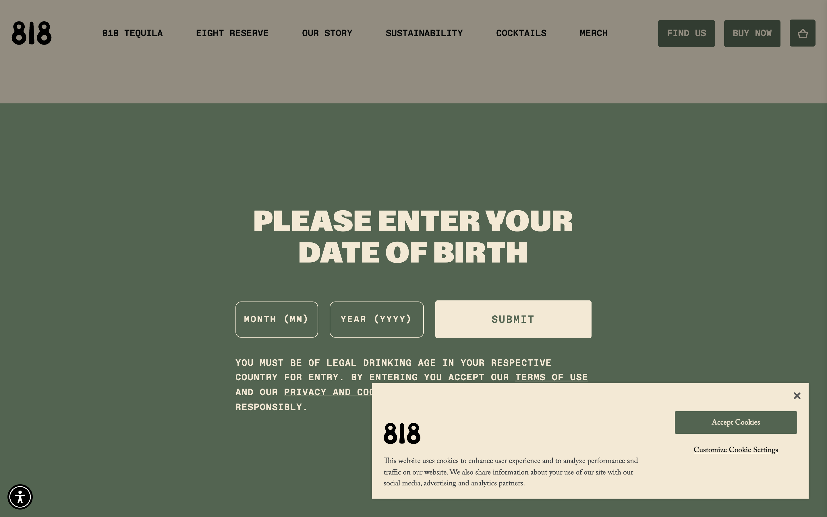 818 Tequila @drink818 screenshot 2