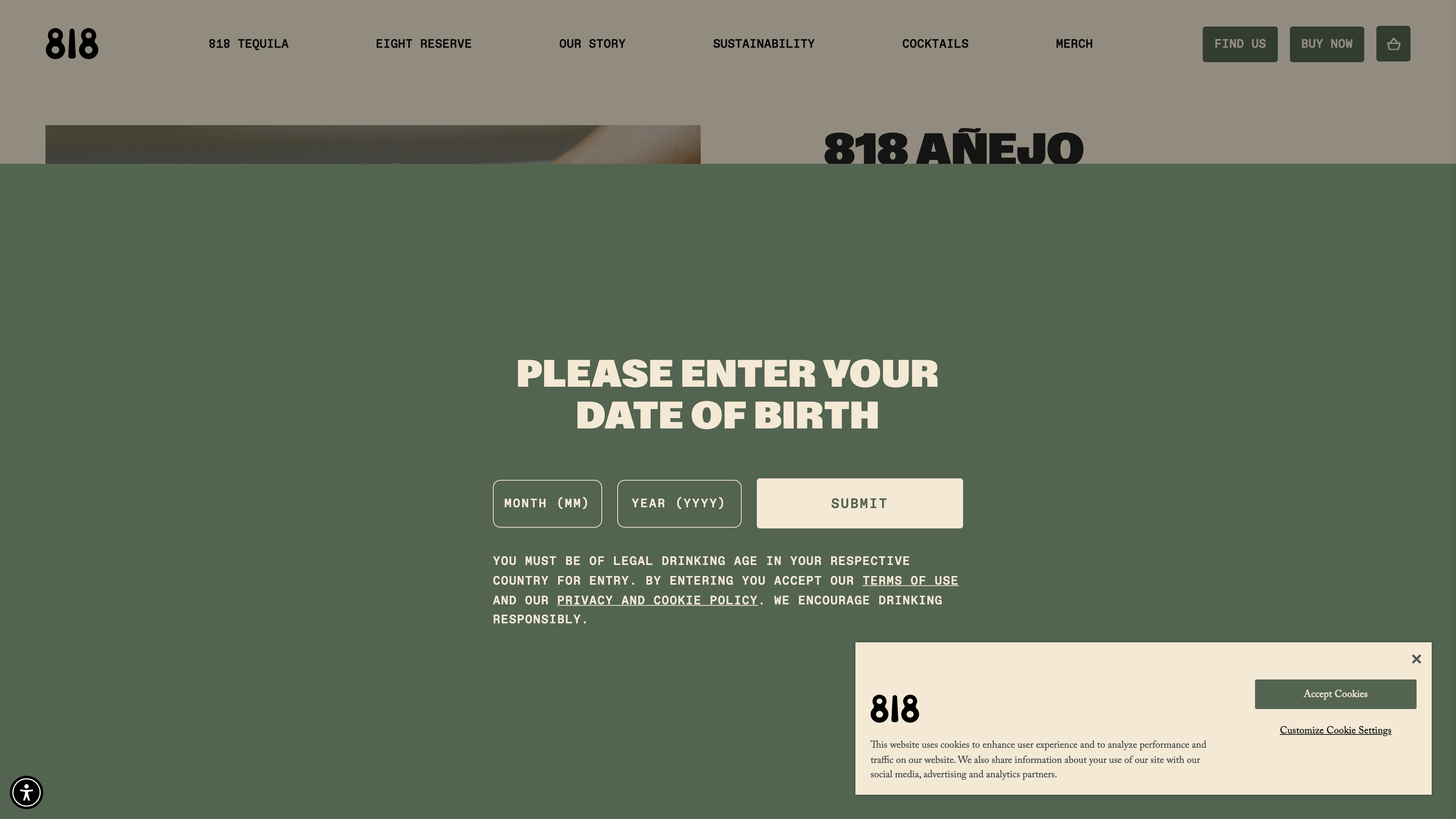 818 Tequila @drink818 screenshot 3