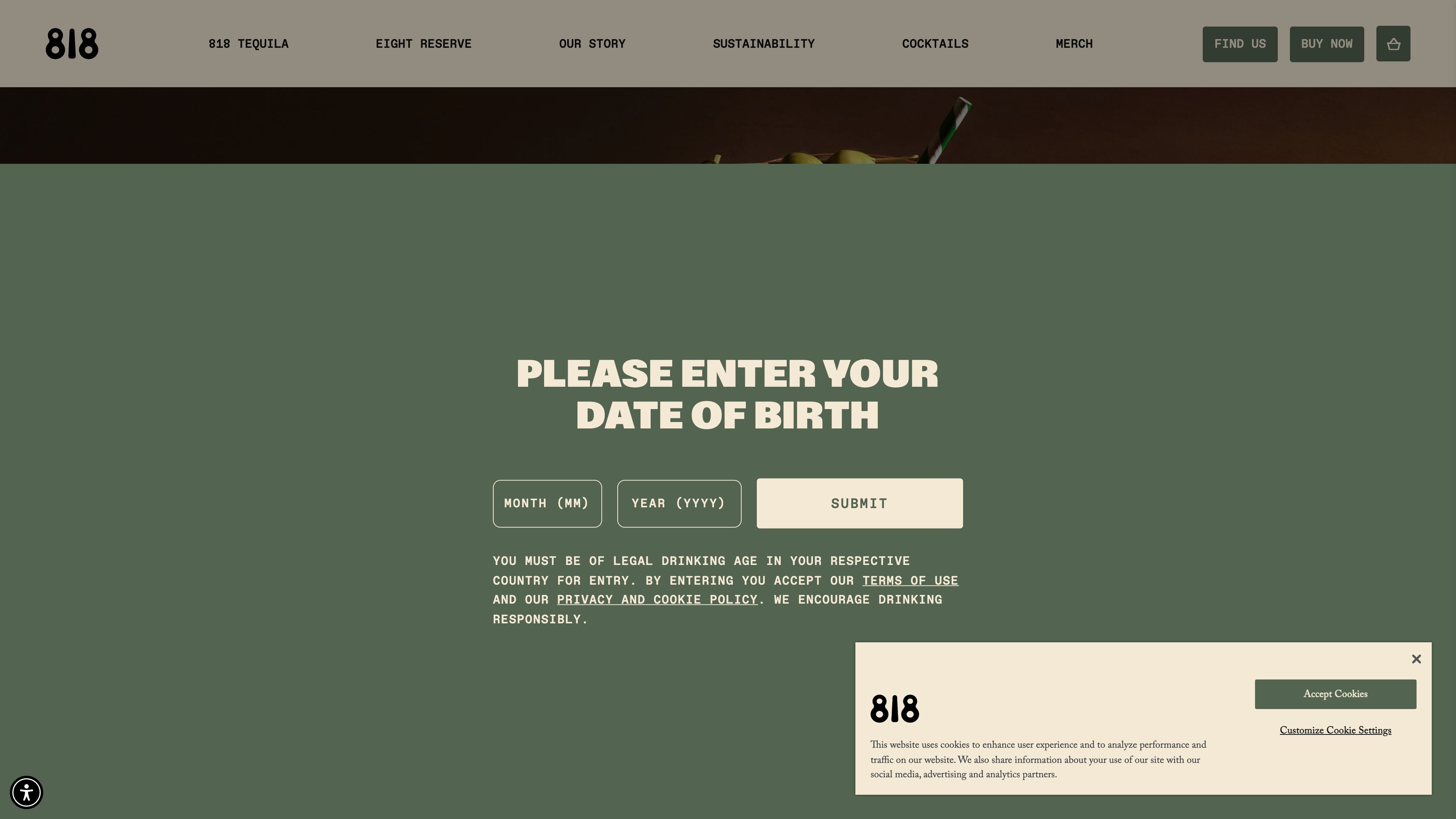 818 Tequila @drink818 screenshot 6