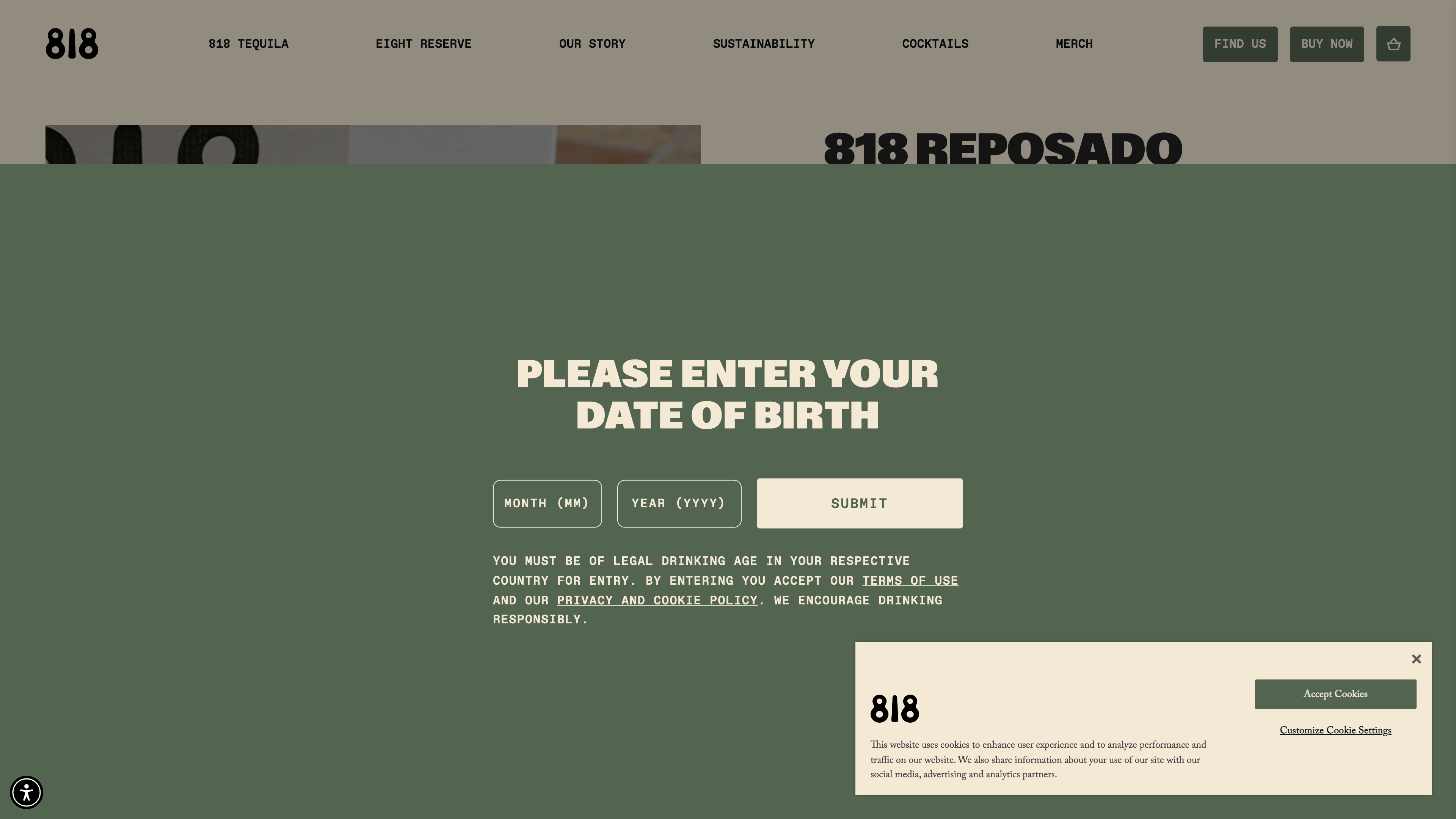 818 Tequila @drink818 screenshot 5