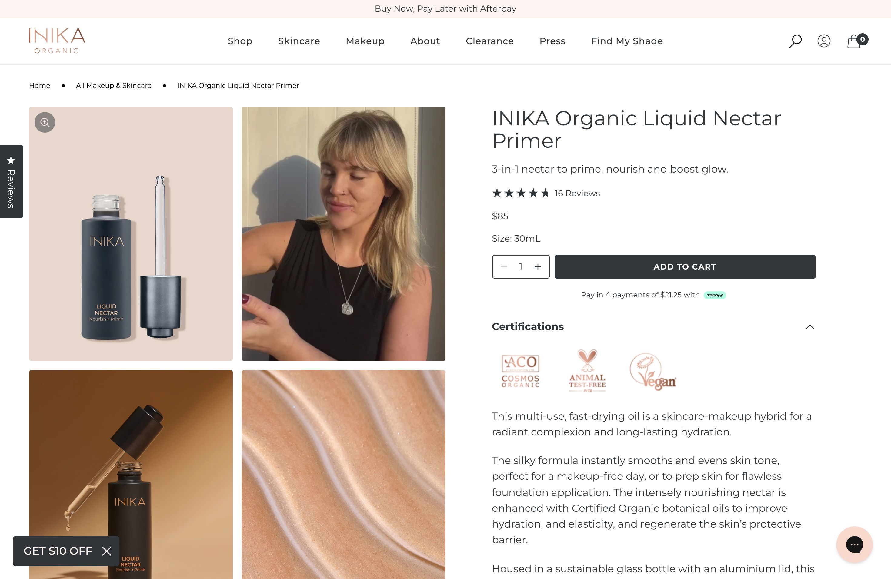 Inika Organic screenshot 4