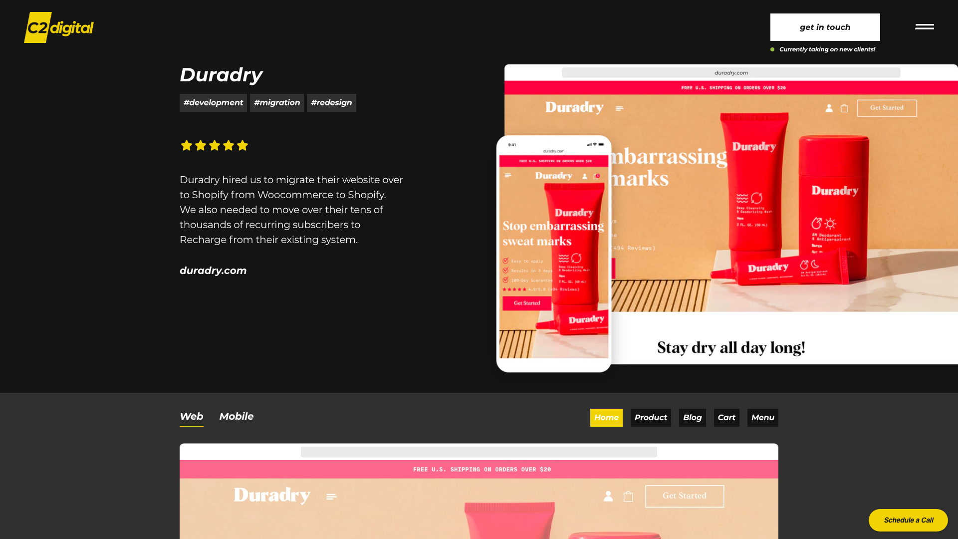 Redesign, Migration, Branding, Functionality, UX screenshot