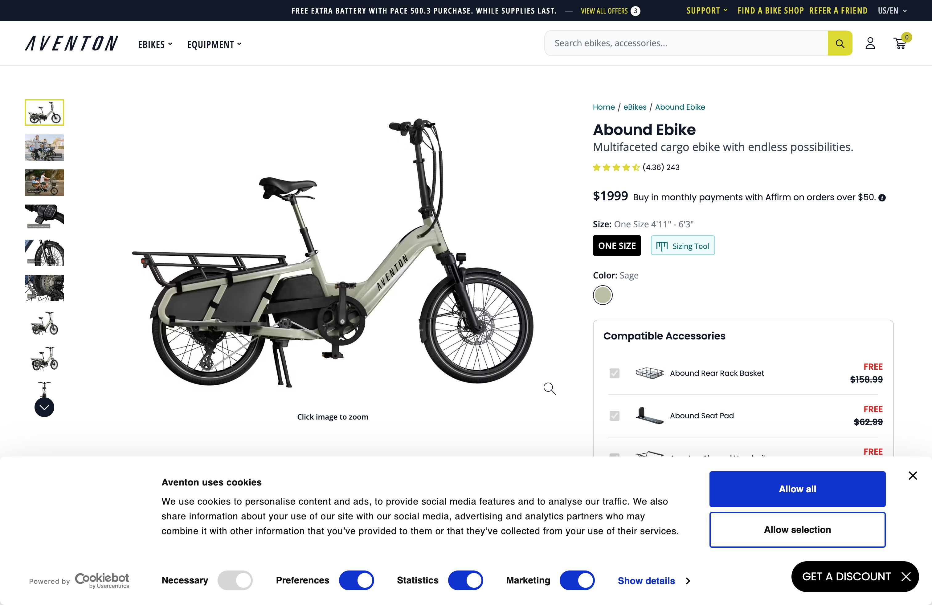 Aventon - Best in Class Electric Bikes screenshot 2