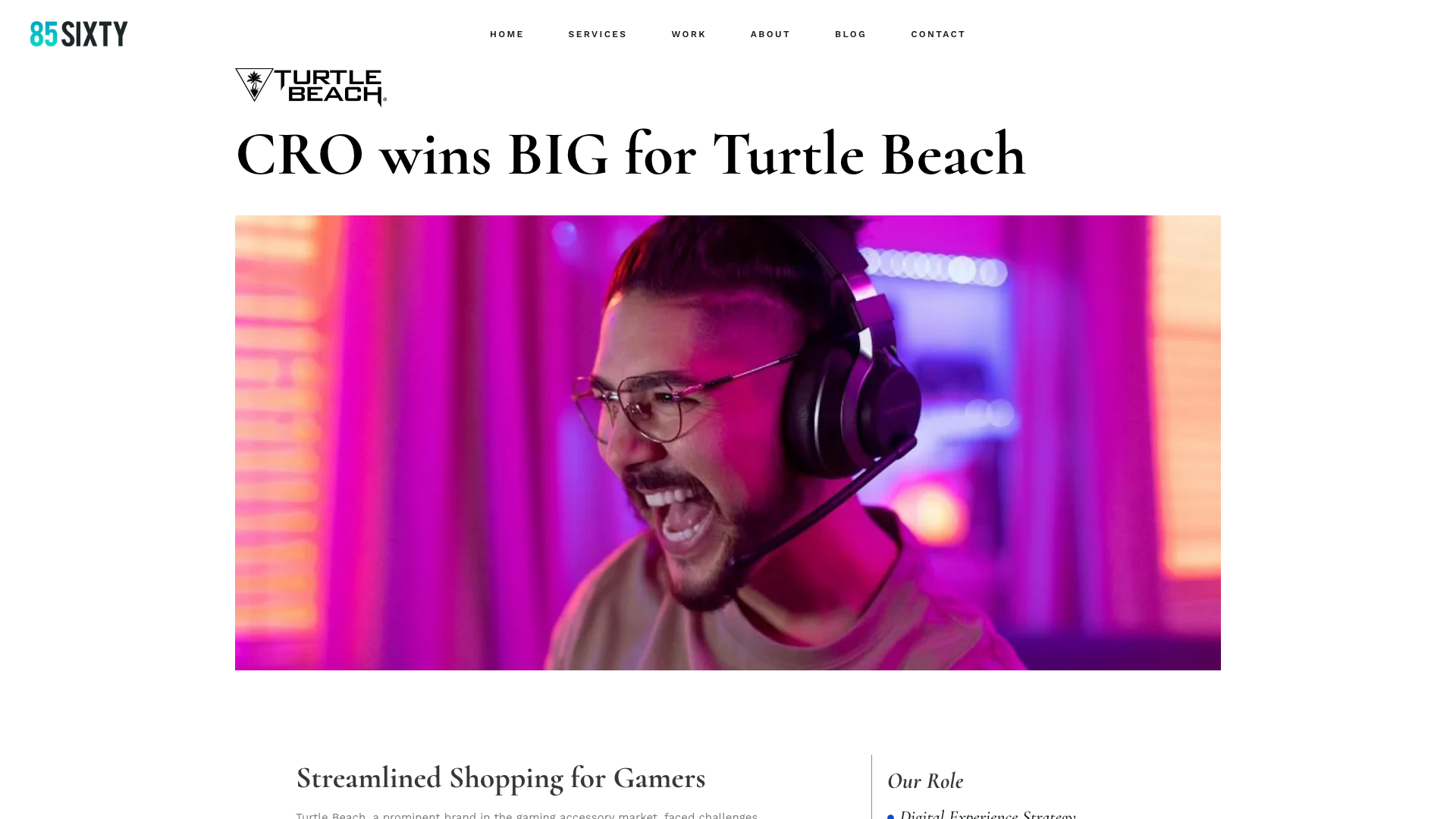 Driving Growth for Turtle Beach Through Scalable CRO Strategy