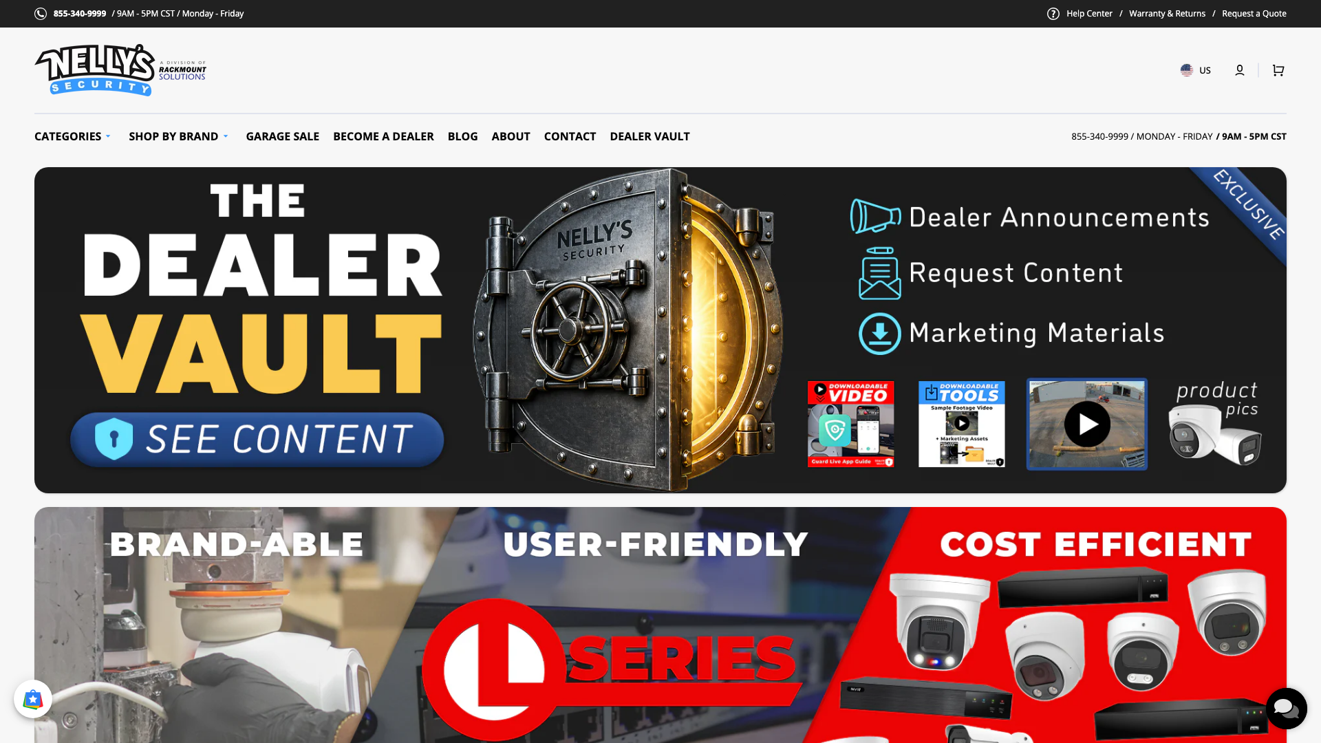Nelly's Security | Magento to Shopify Plus Migration