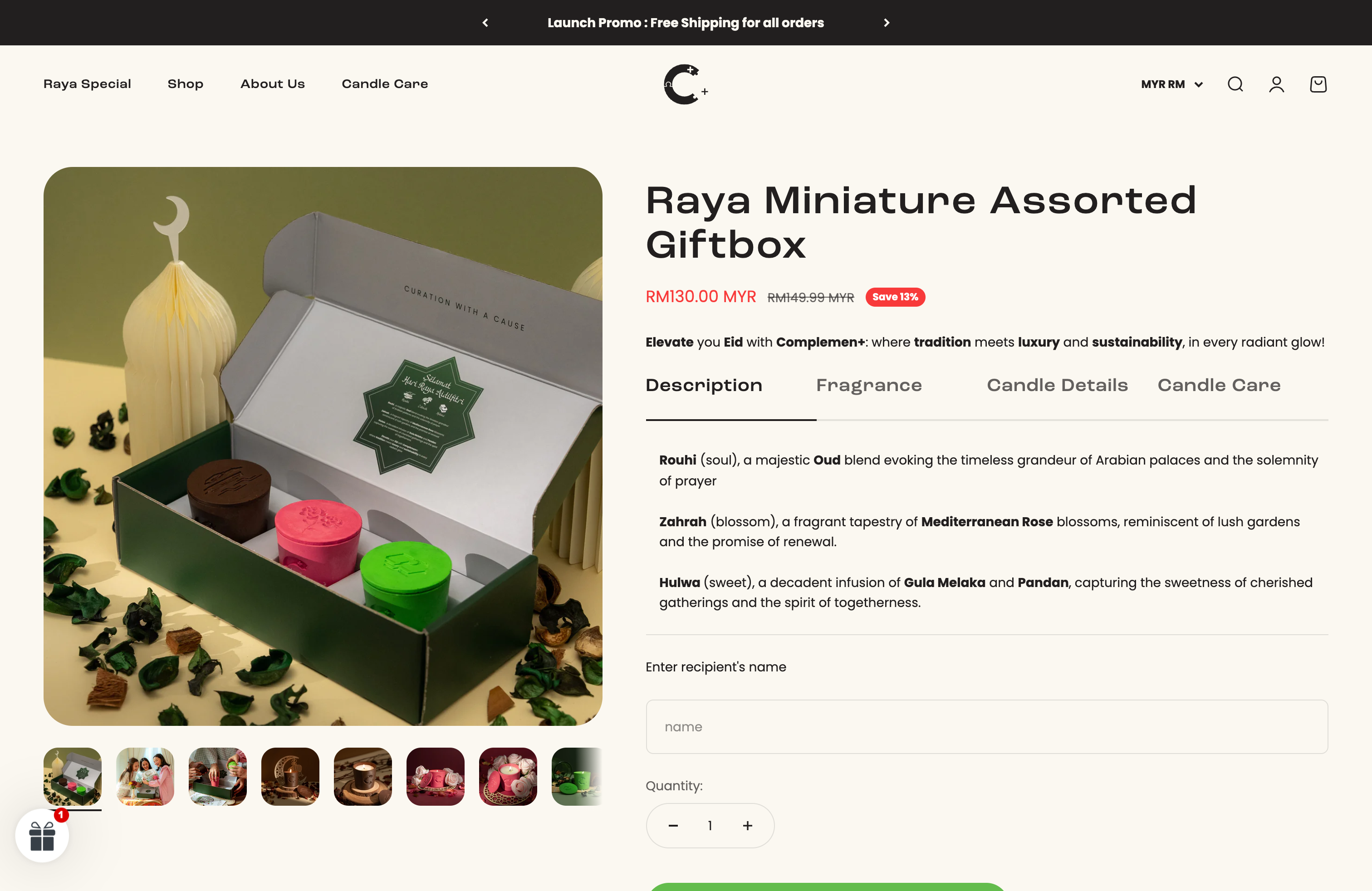 Complement Candles screenshot 3