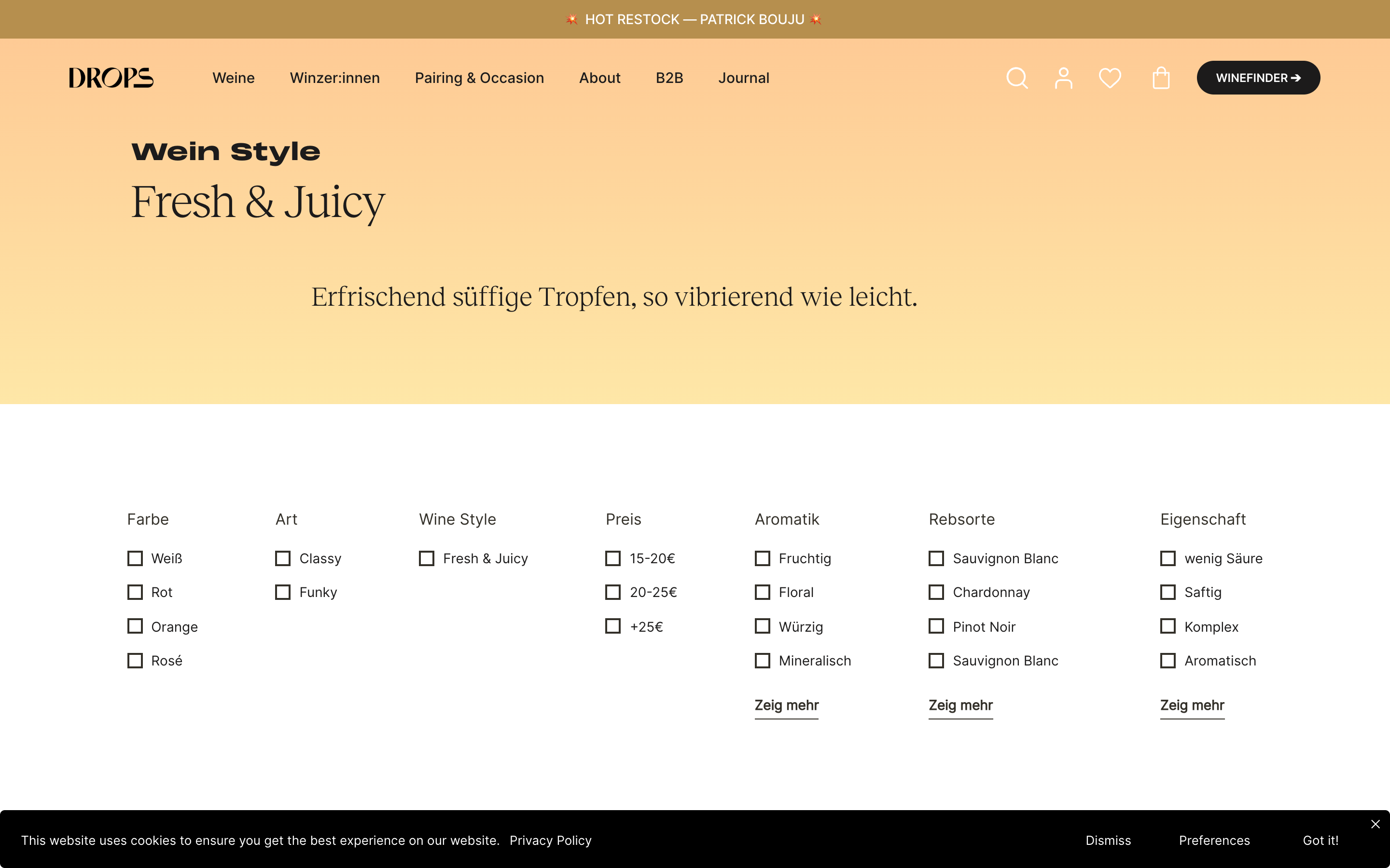 Drops Wine screenshot 2