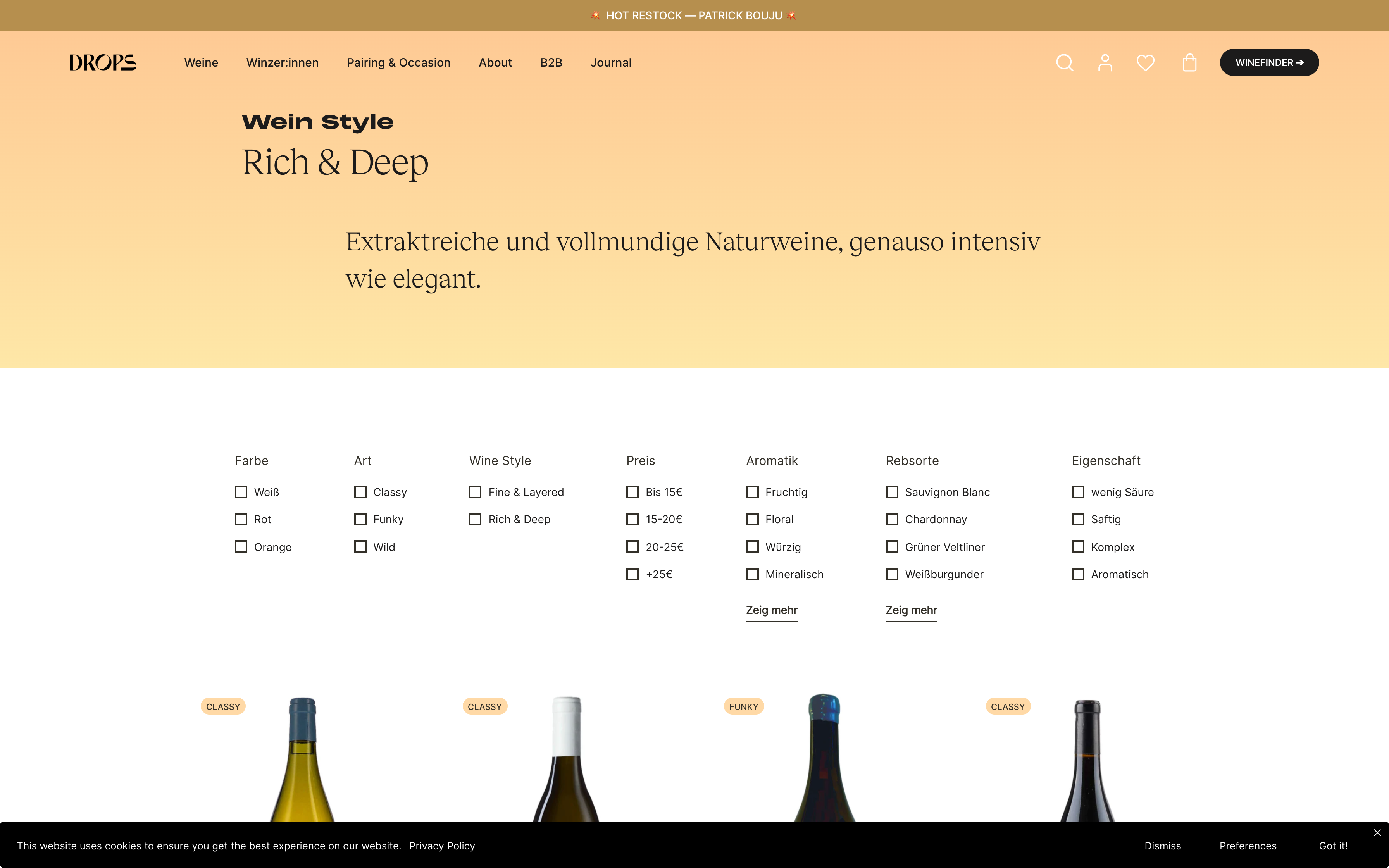 Drops Wine screenshot 3