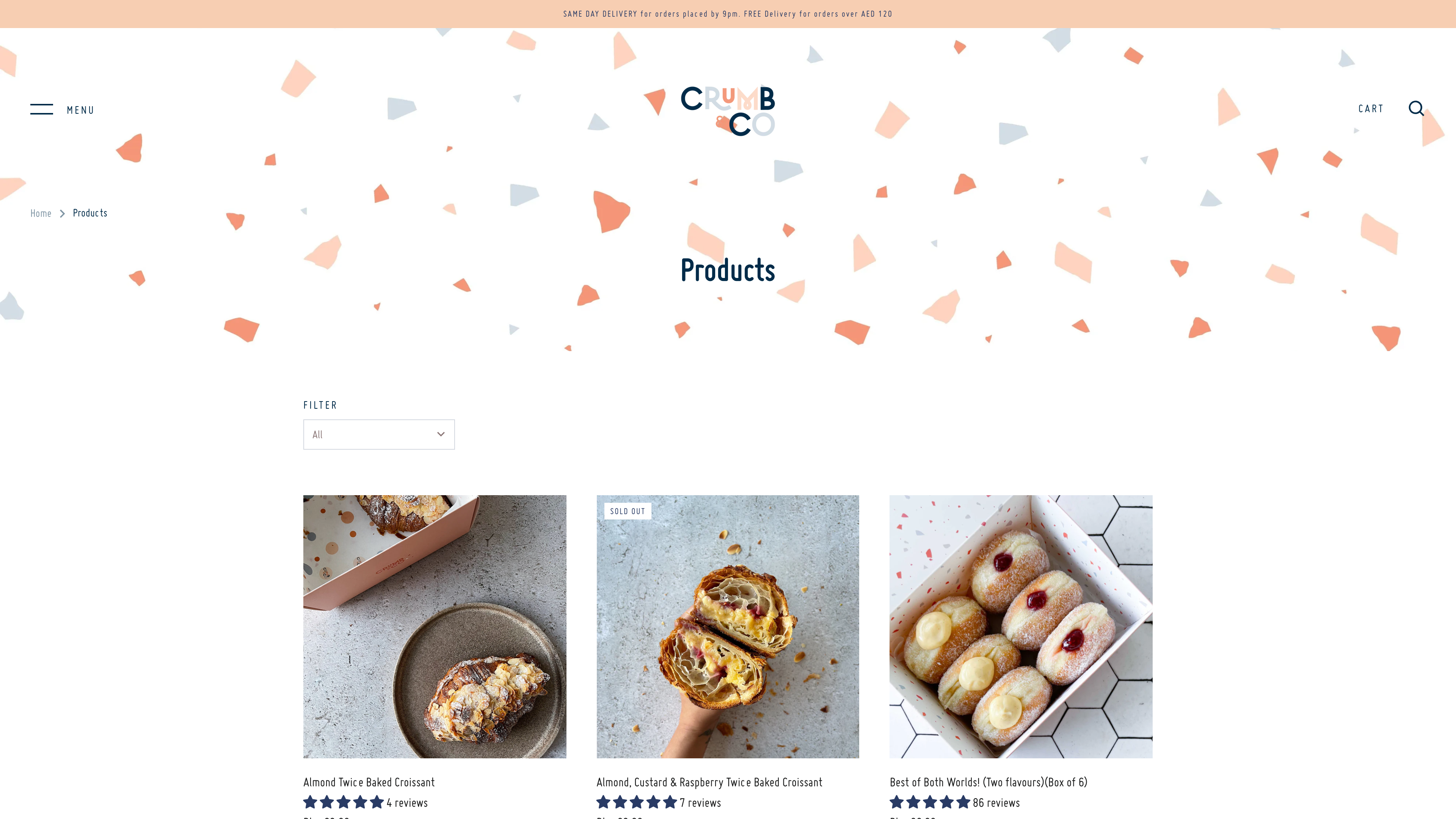Crumb & Co Gourmet Doughnut Store UAE screenshot