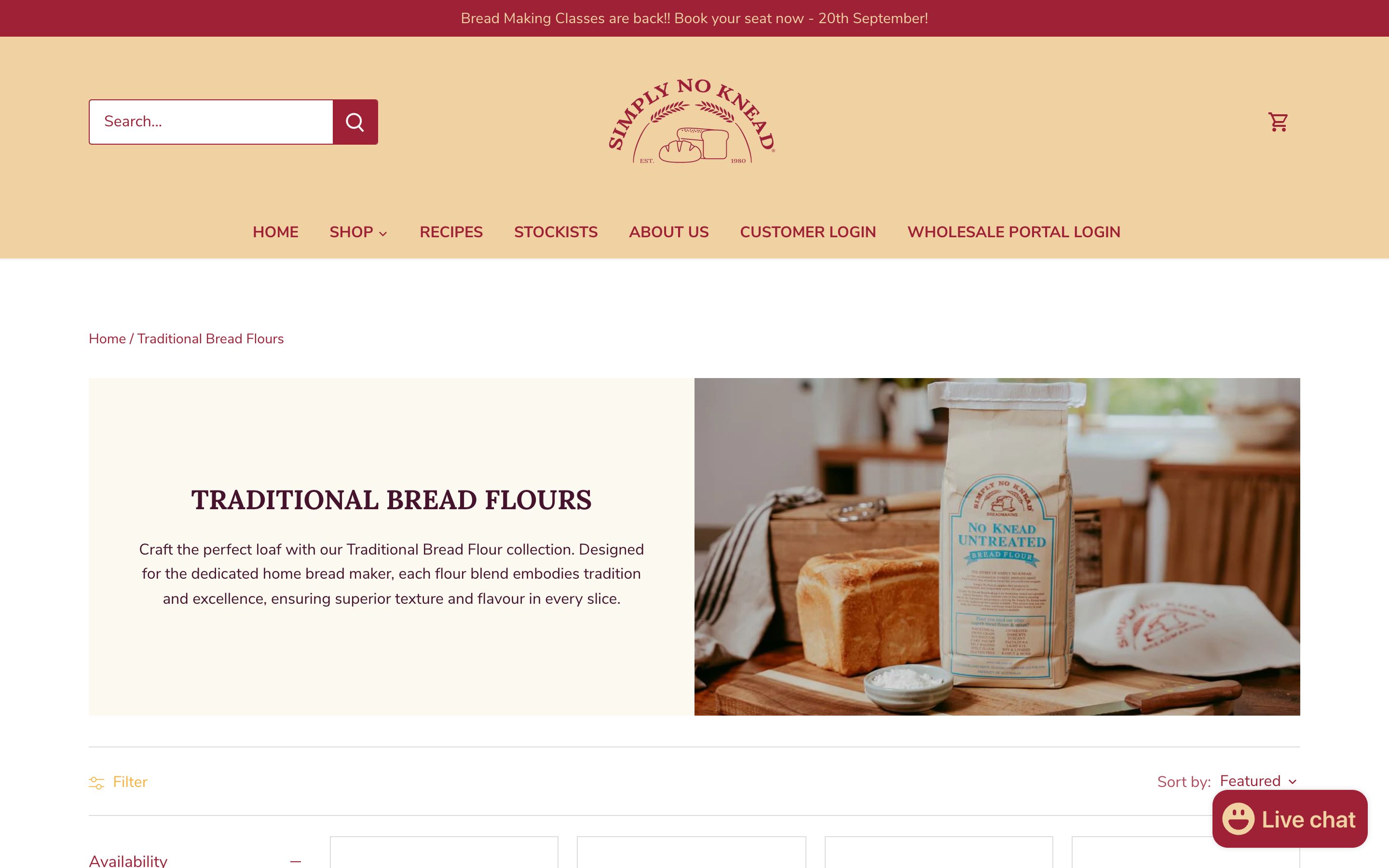Simply No Knead Shopify Store Set Up Australia  screenshot 2