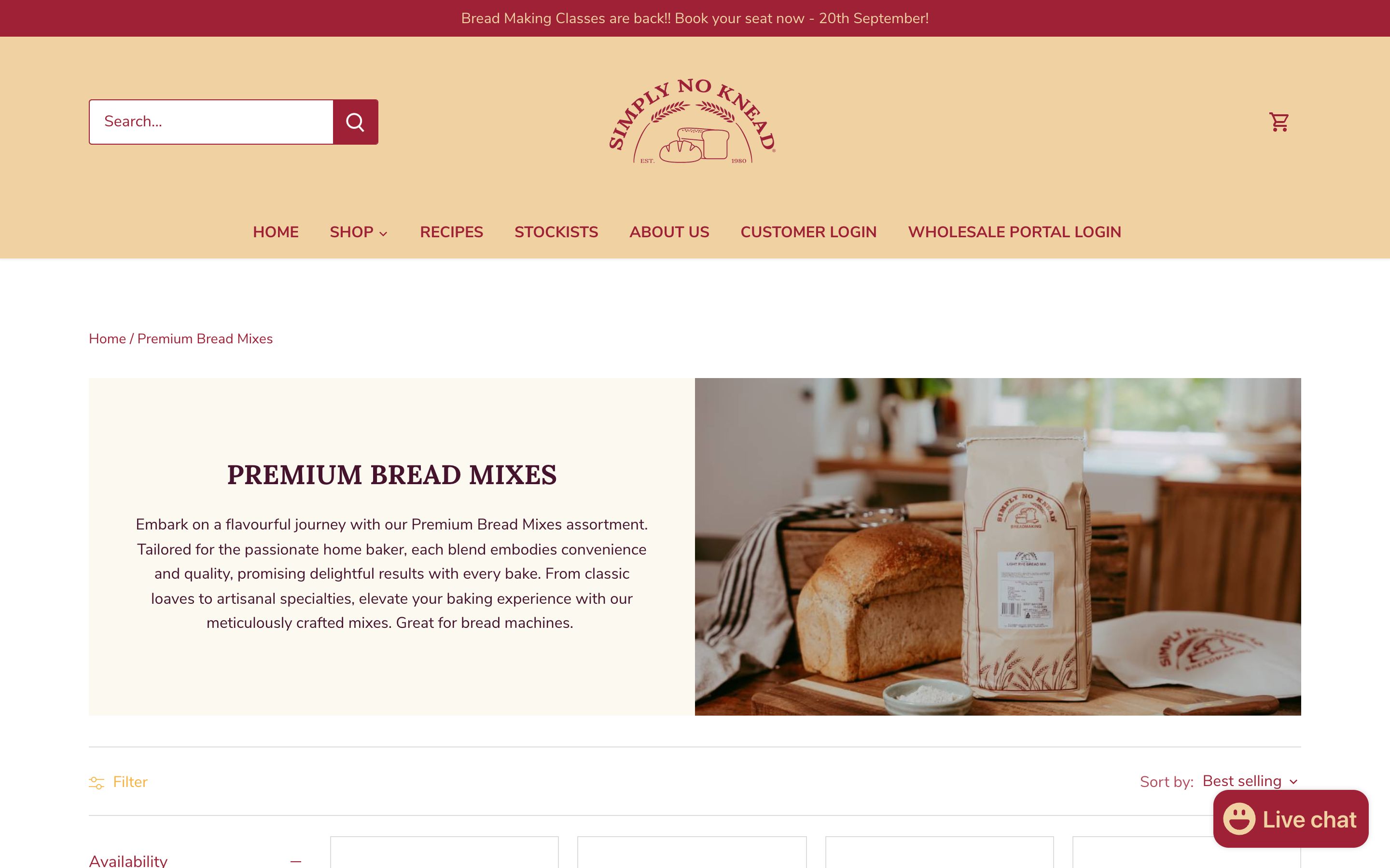 Simply No Knead Shopify Store Set Up Australia  screenshot 4