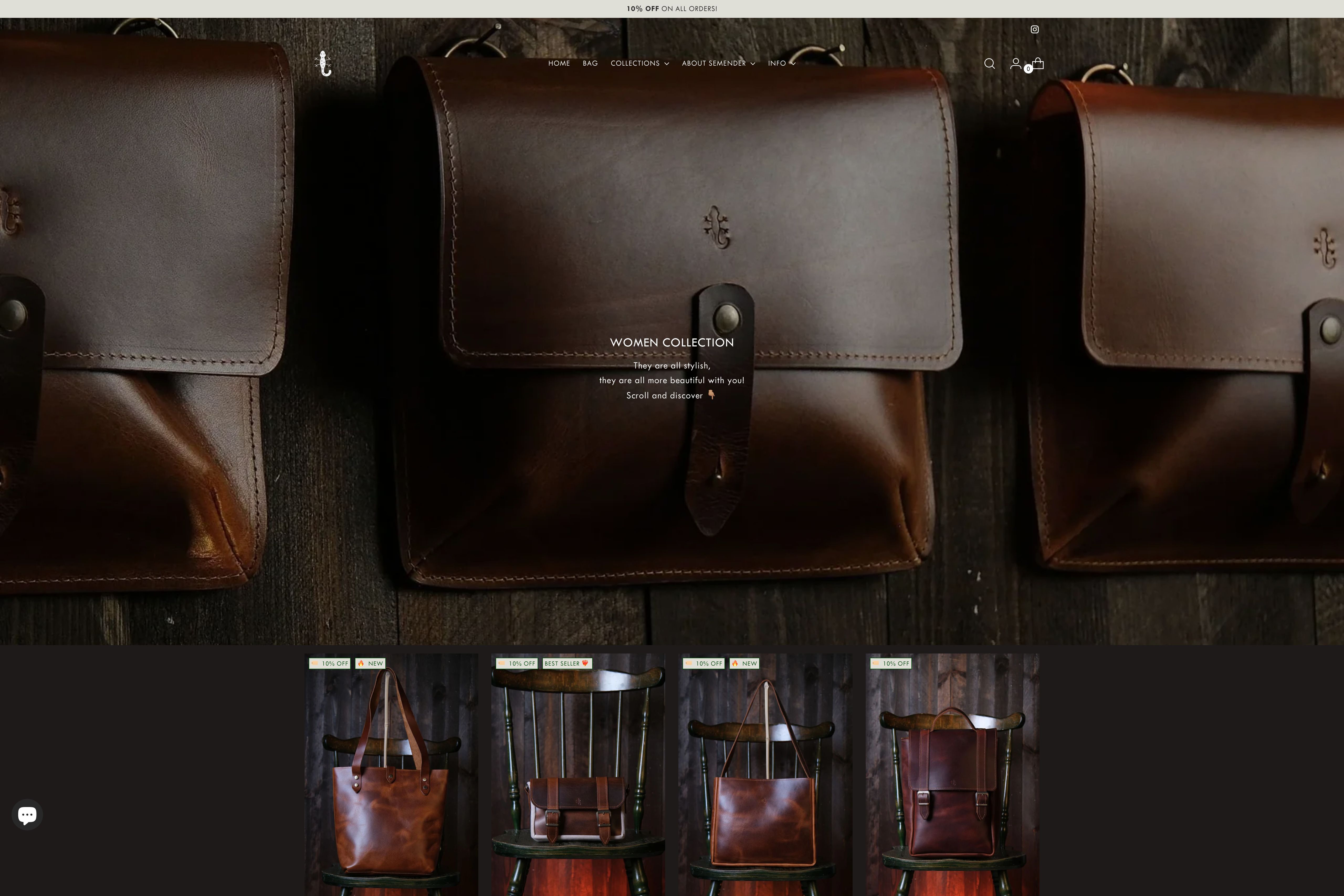 Semender Leather USA screenshot 3