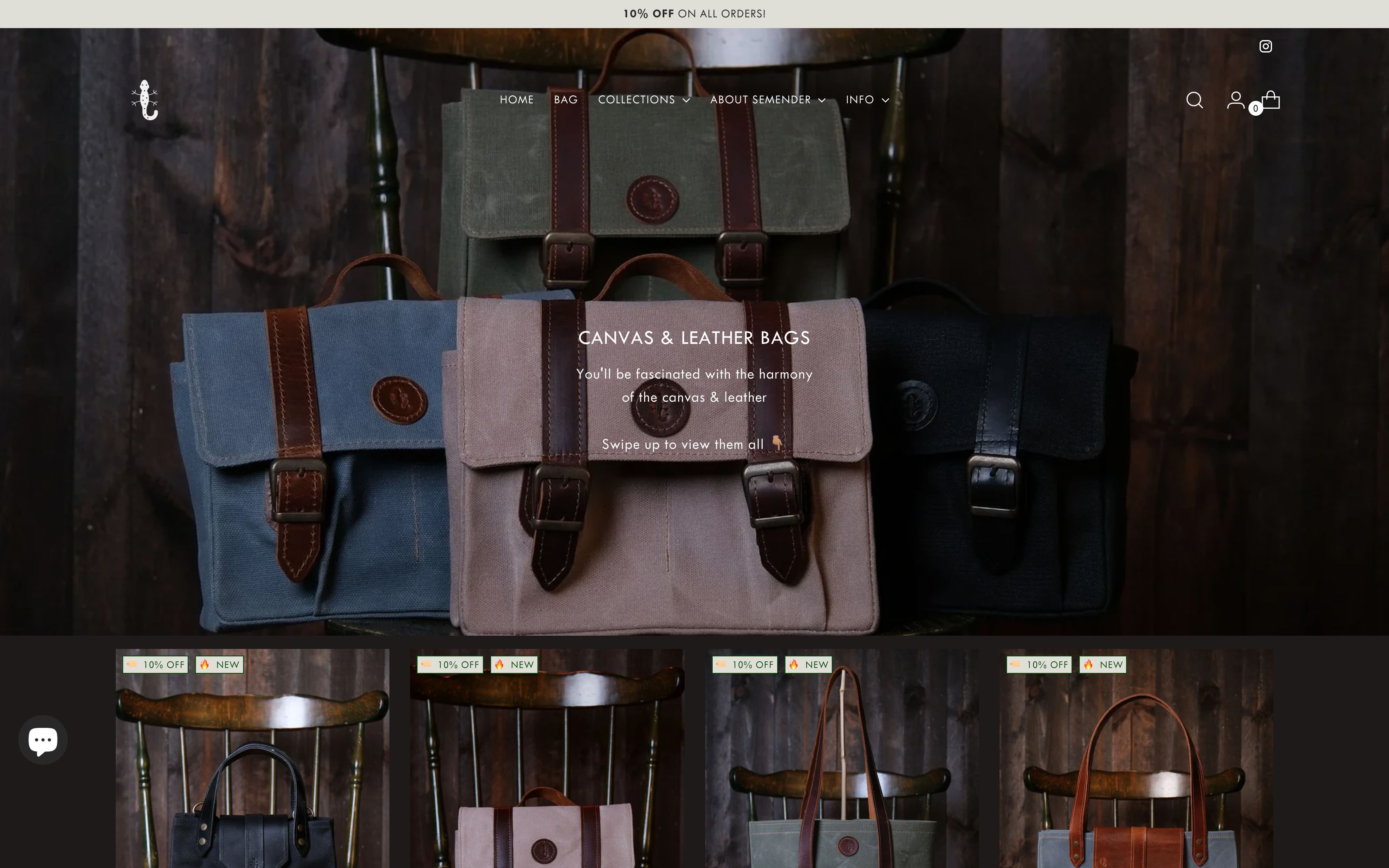 Semender Leather USA screenshot 2