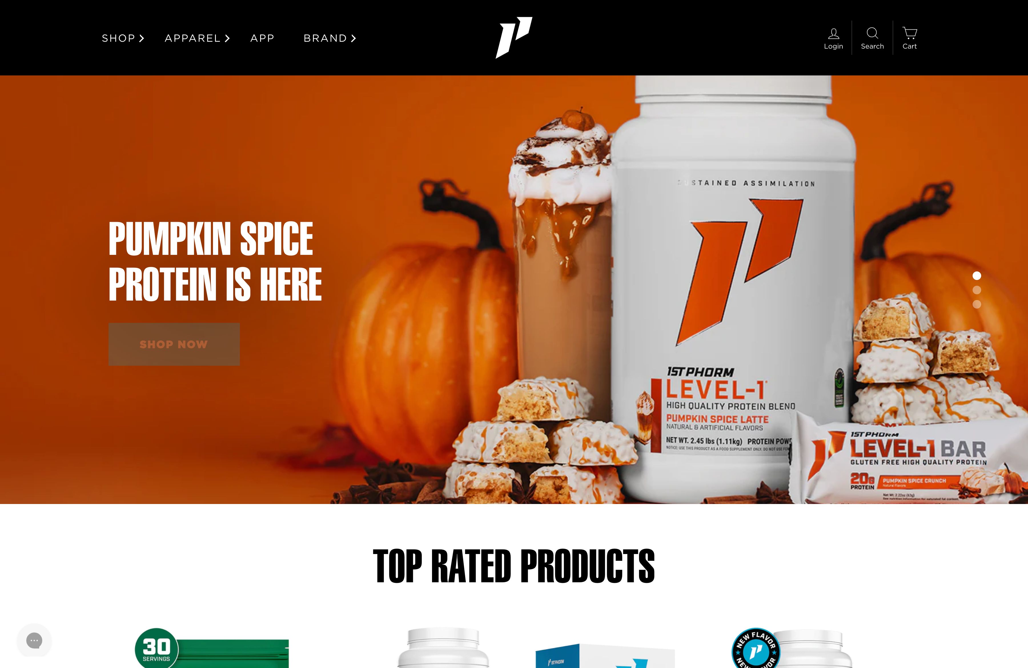 Comprehensive Digital Strategy & eCommerce Development for 1st Phorm