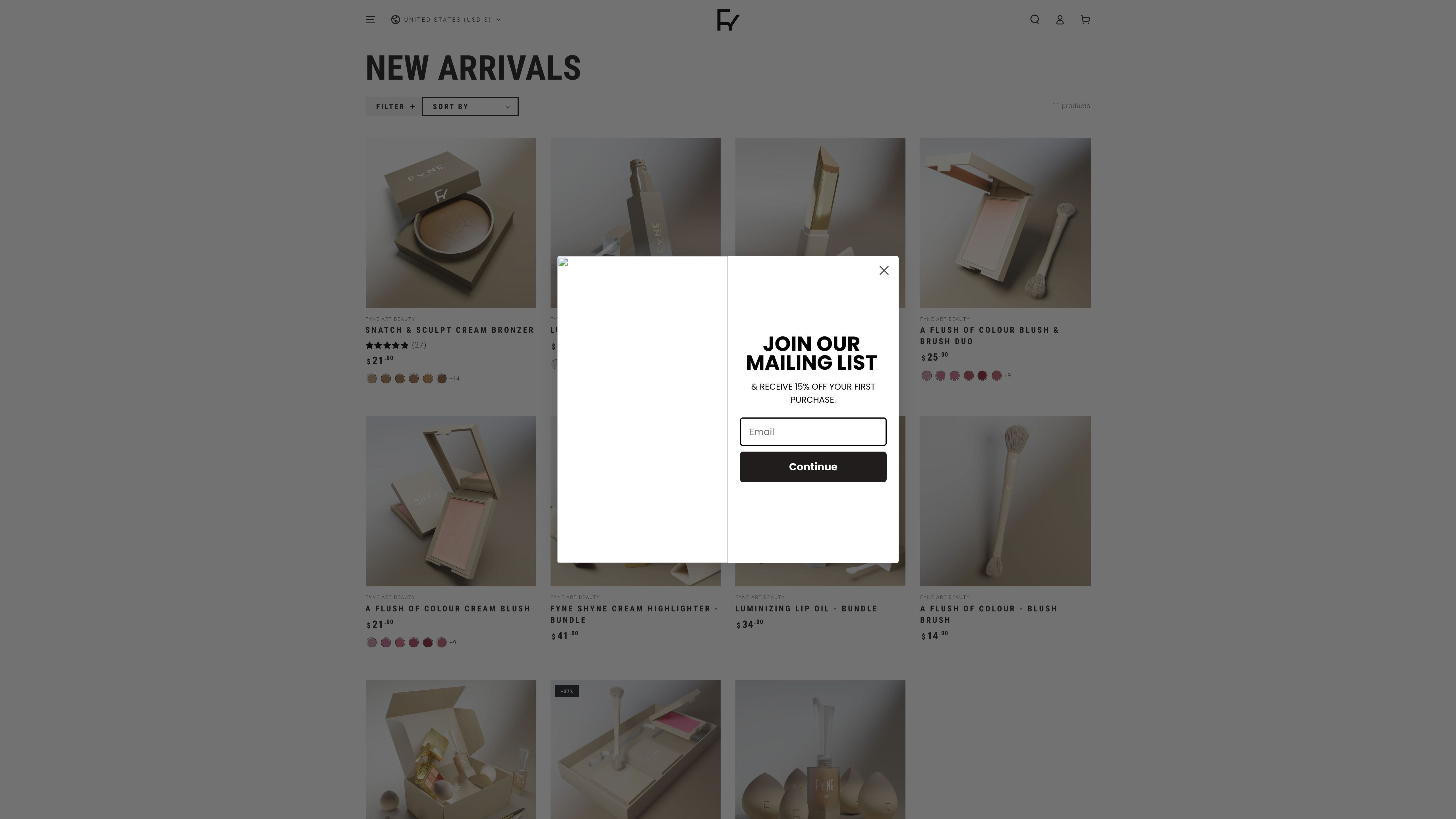 FYNE ART BEAUTY screenshot 2