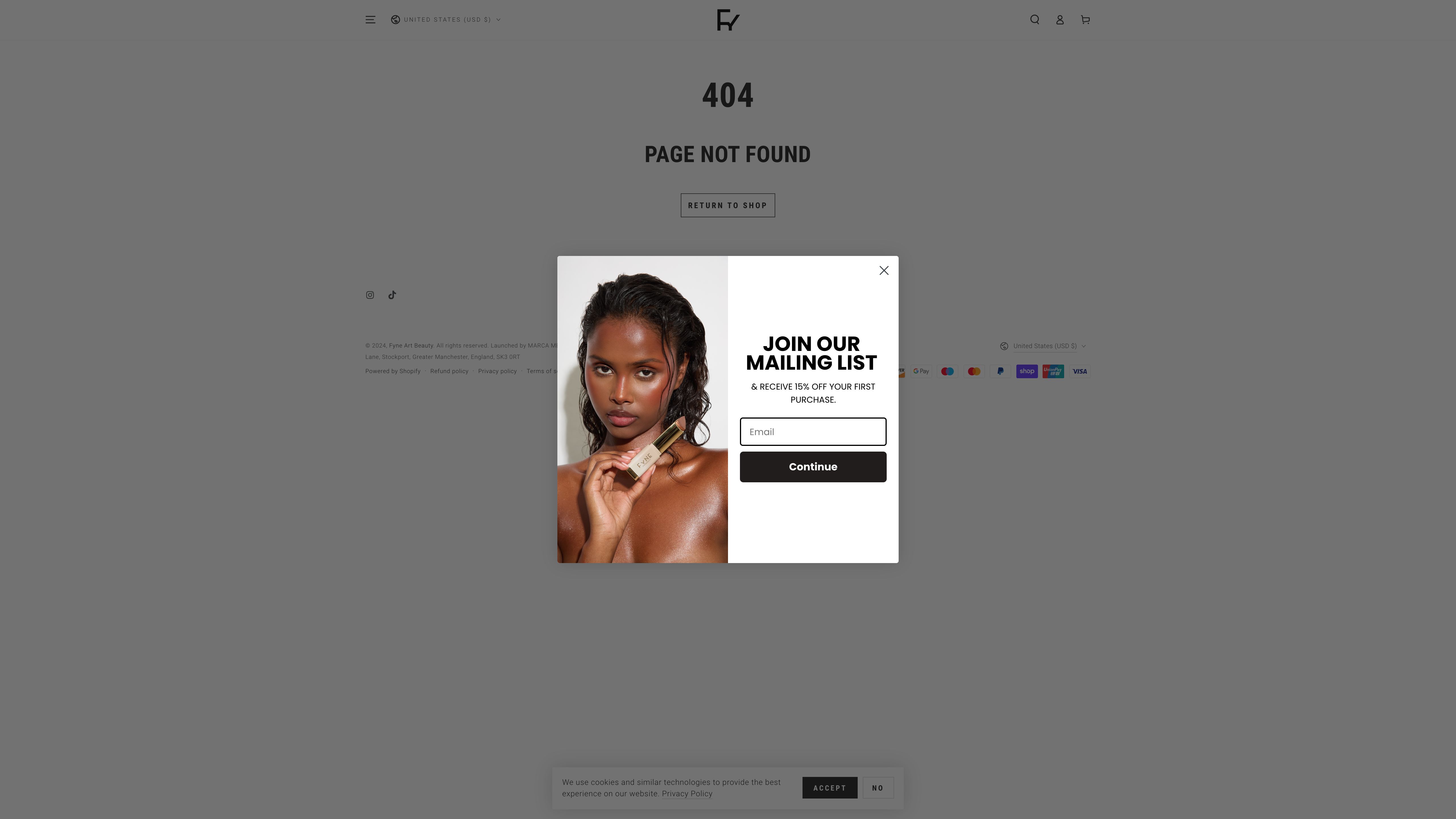 FYNE ART BEAUTY screenshot 3