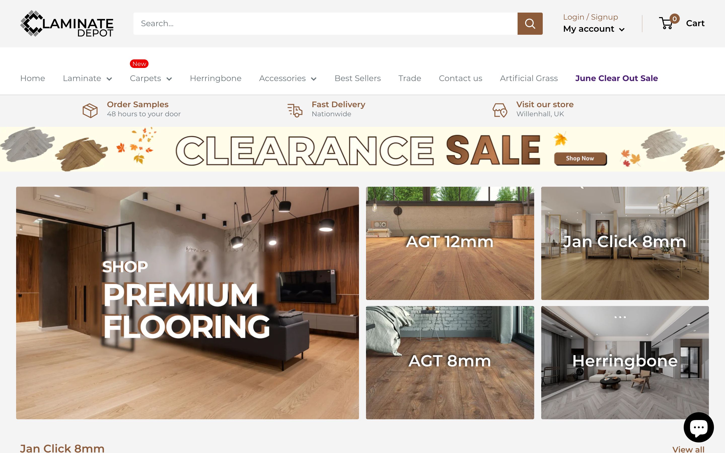 Laminate Depot screenshot