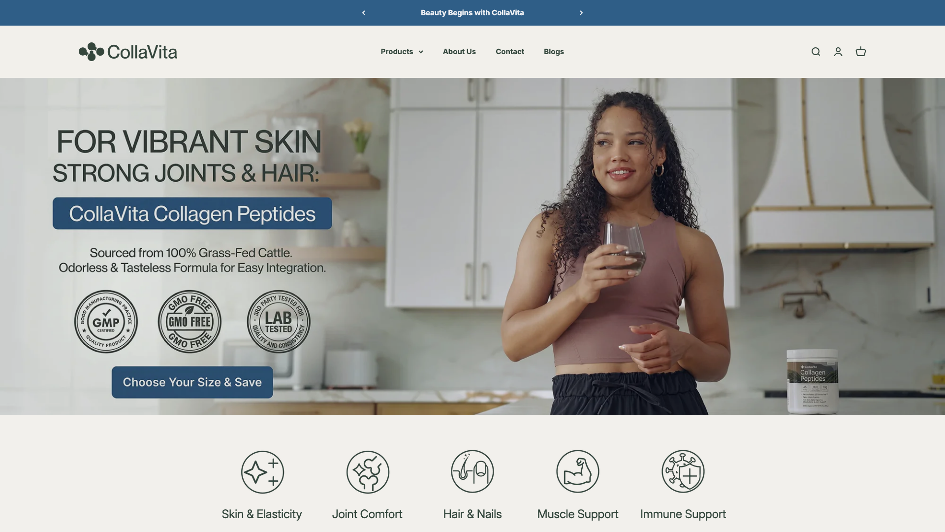 CollaVita Colagen and Health | Pure, Powerful and Proven