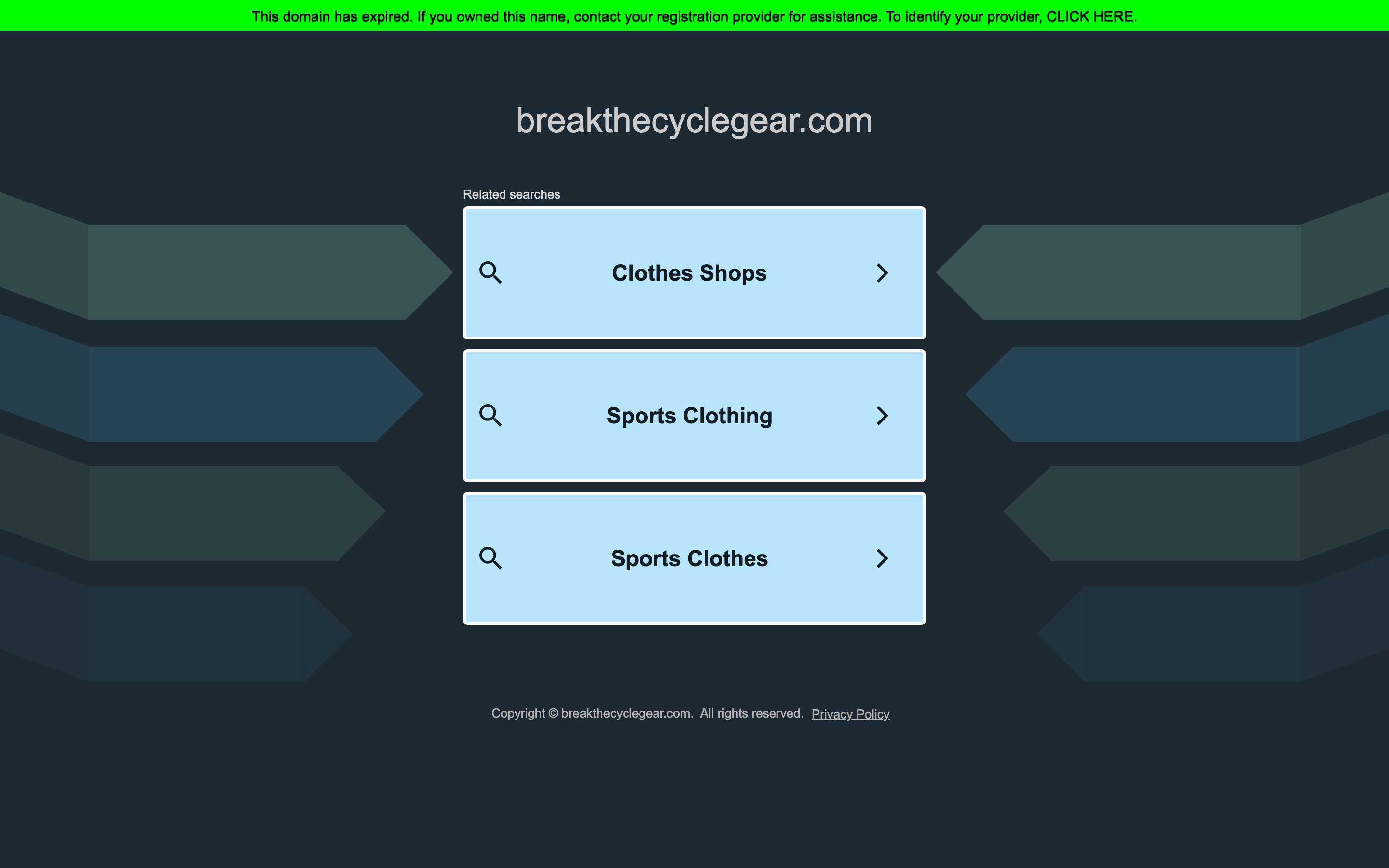 Break the Cycle screenshot