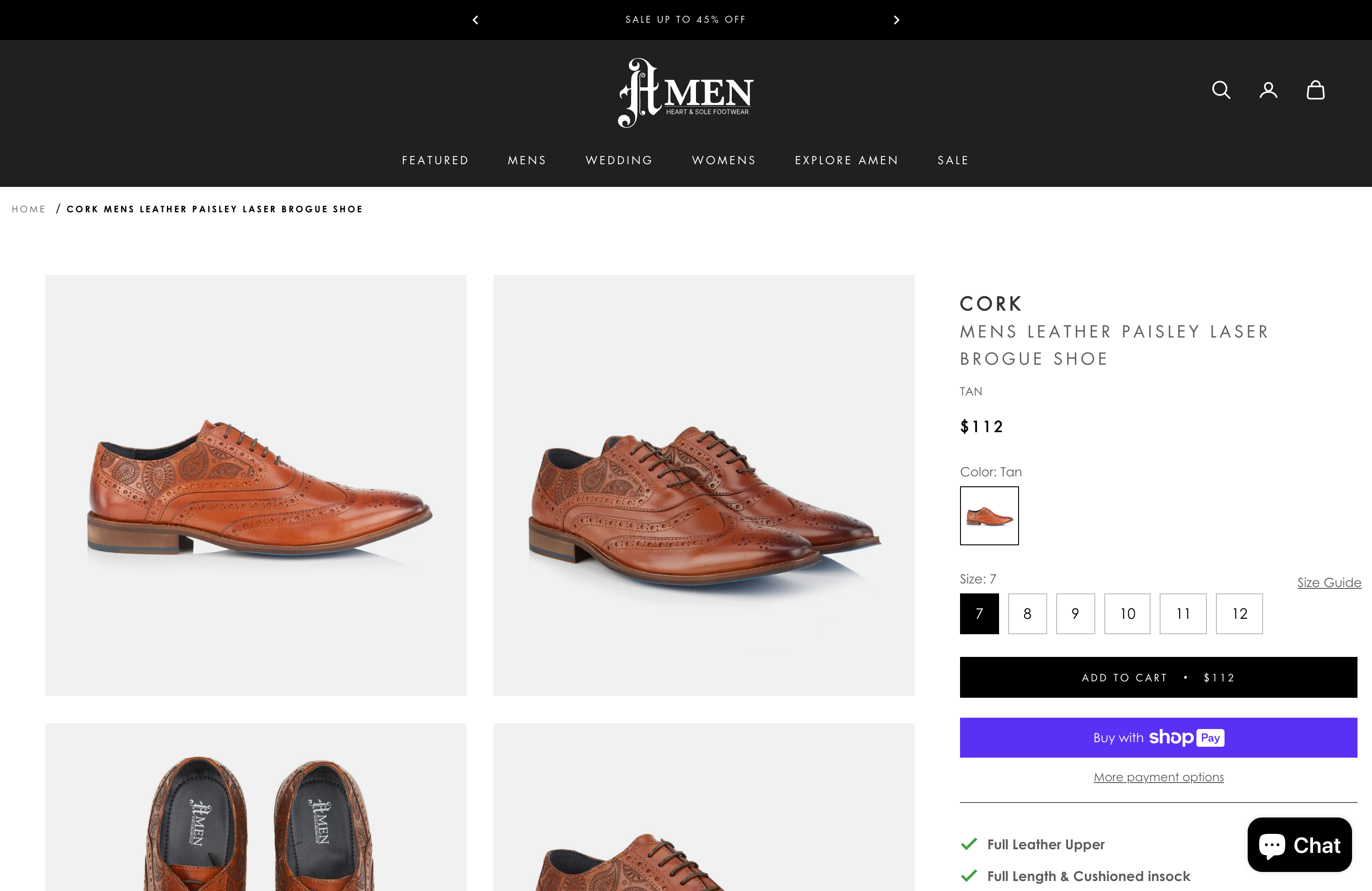 Amen Shoes UK screenshot 3