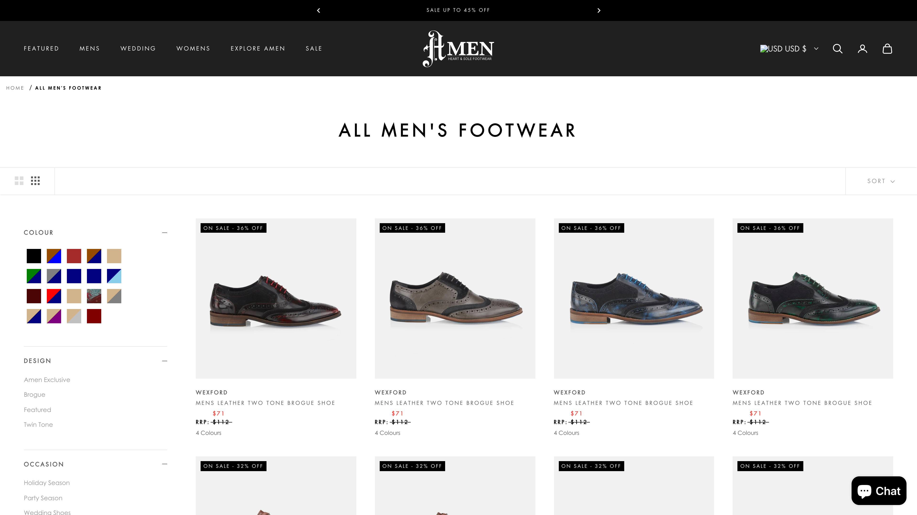 Amen Shoes UK screenshot 4