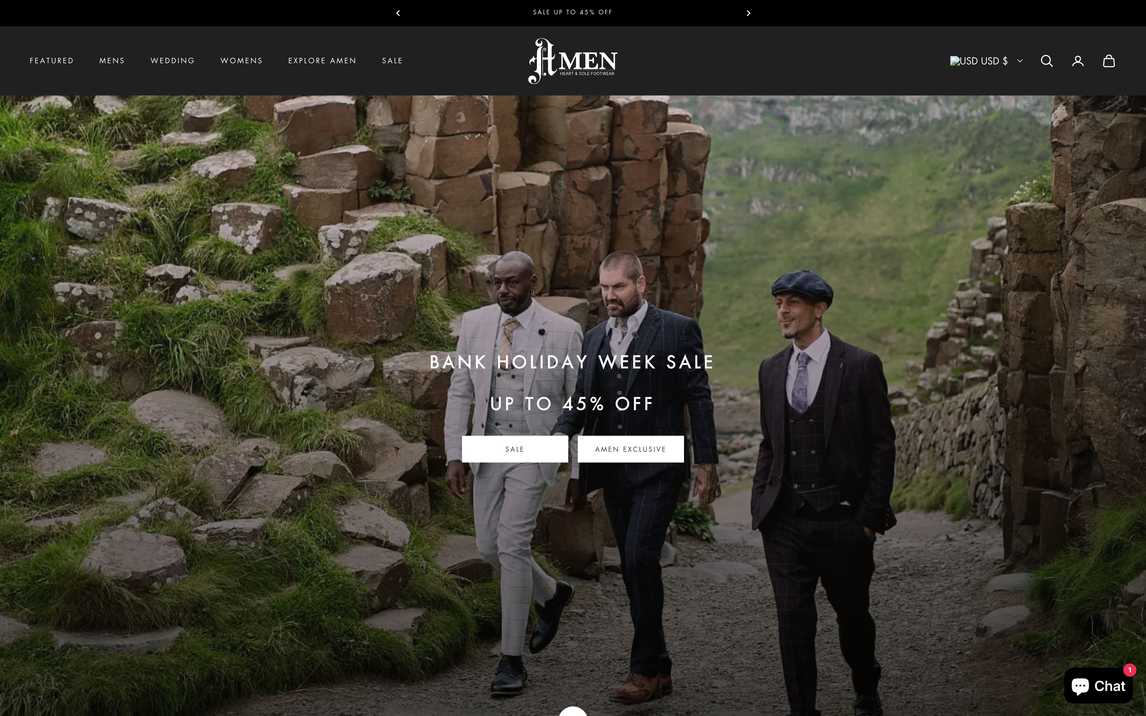 Amen Shoes UK screenshot 5