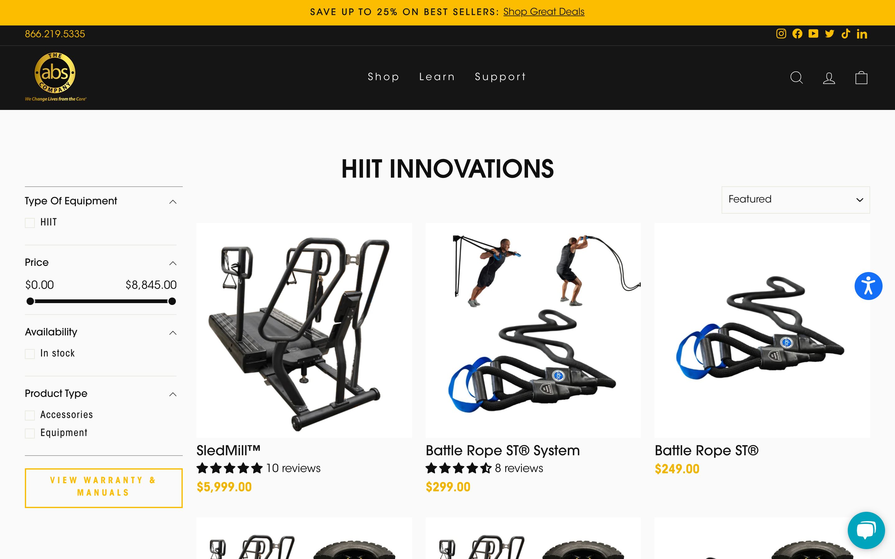 The Abs Company - Global Fitness Product Brand screenshot 6