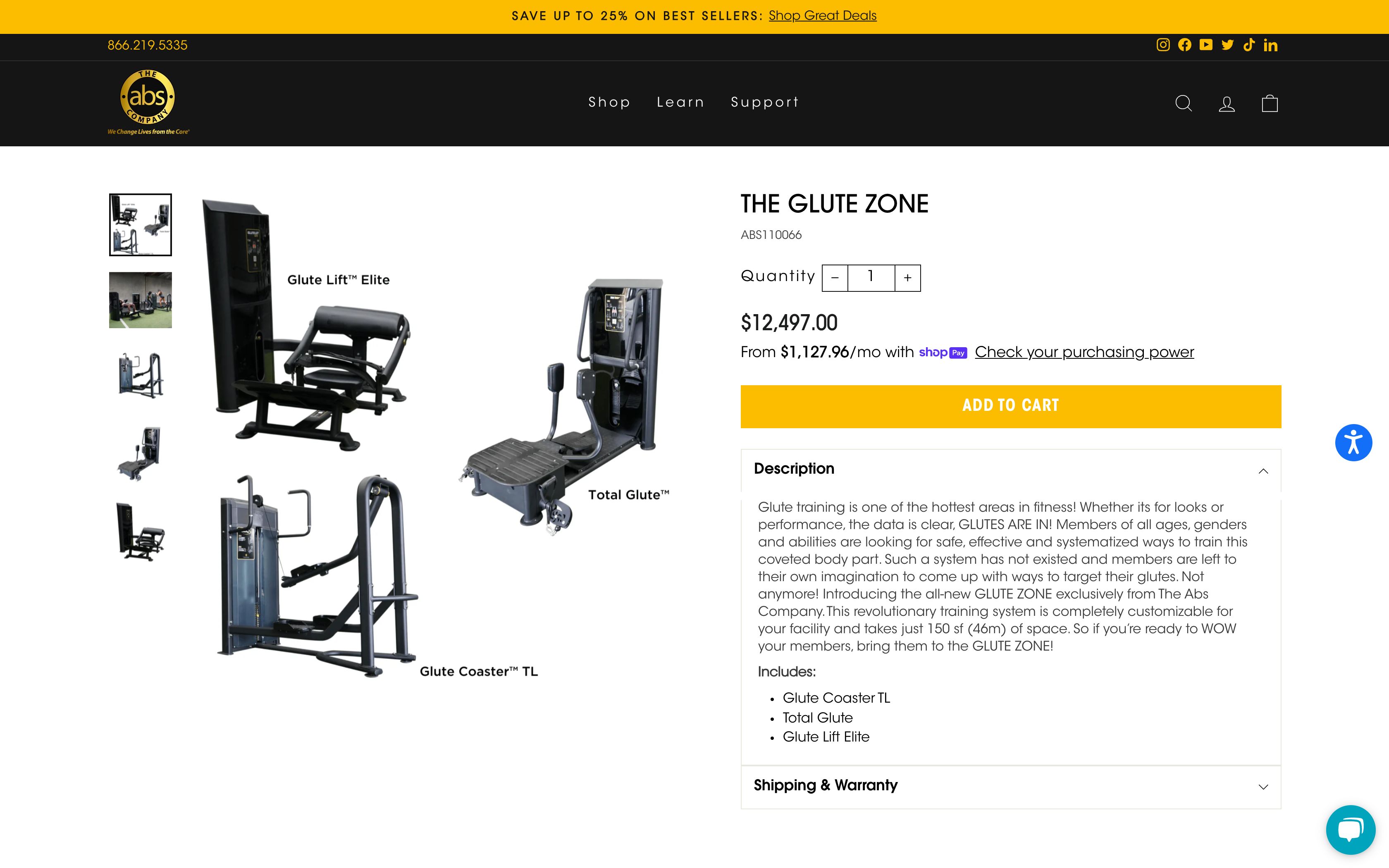 The Abs Company - Global Fitness Product Brand screenshot 4