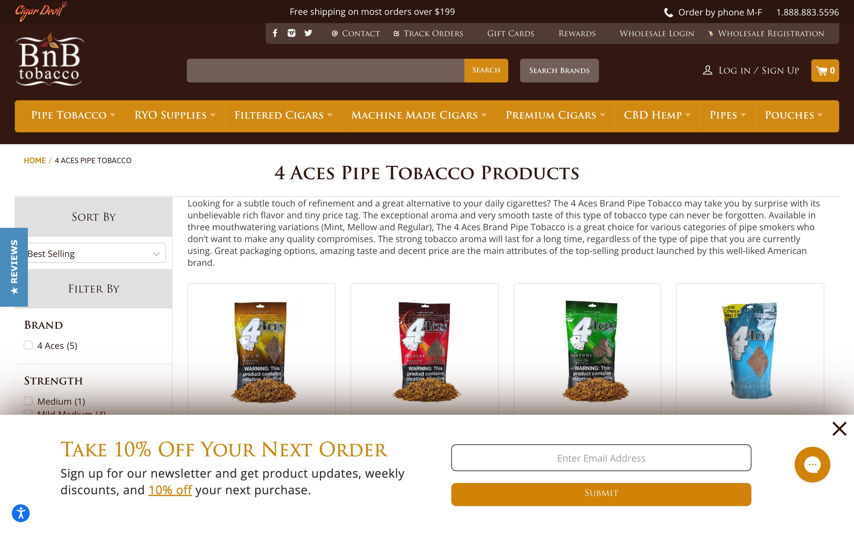 BnB Tobacco | Premium Tobacco screenshot 2