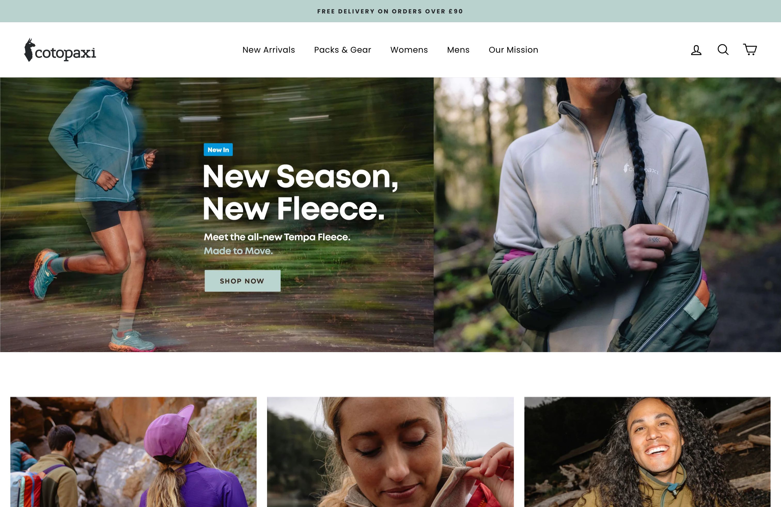 Cotopaxi UK screenshot 4