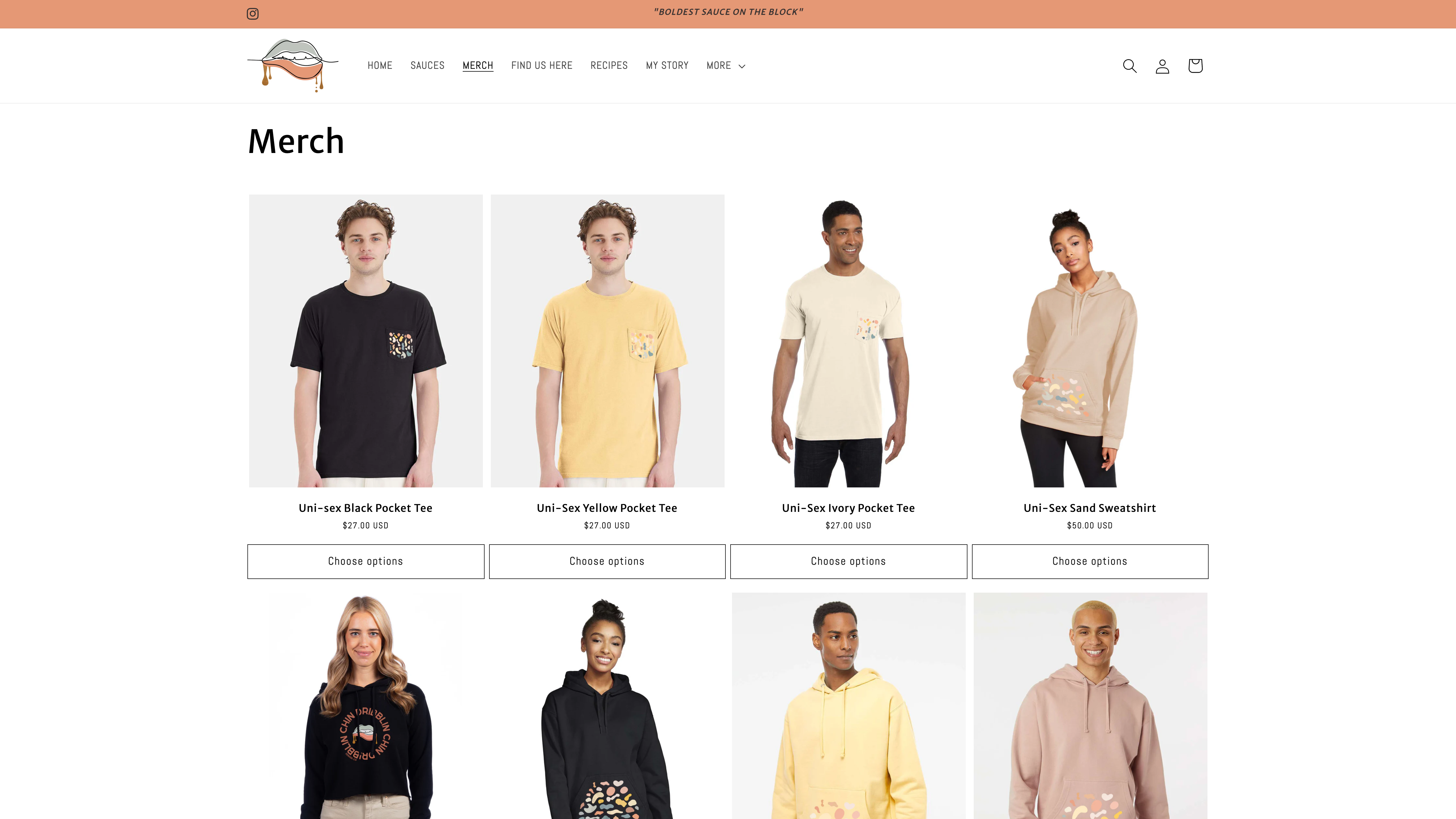 Chin Dribblin' Sauces screenshot 2