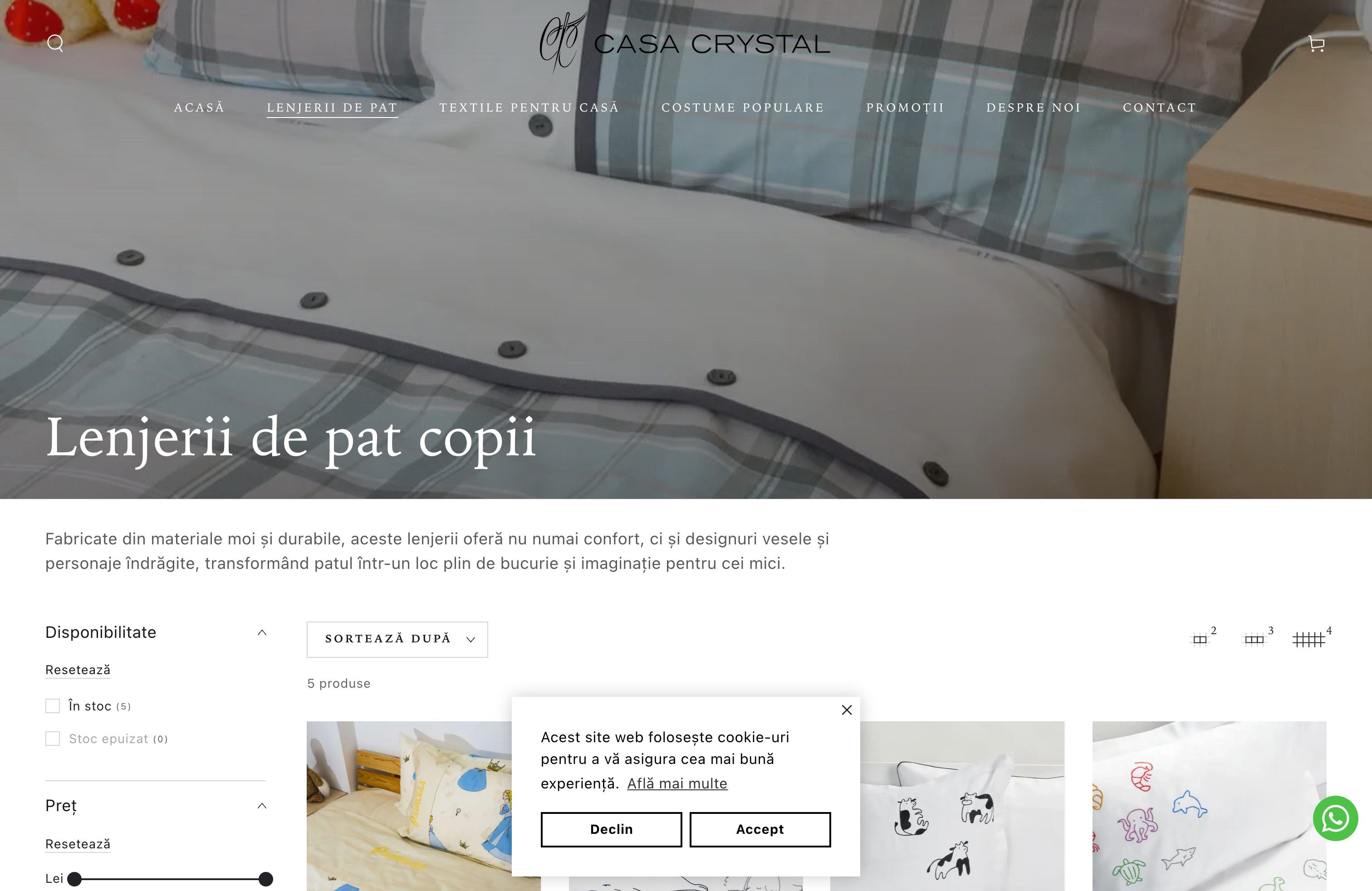 Casa Crystal: From WooCommerce Woes to Shopify Success screenshot 2