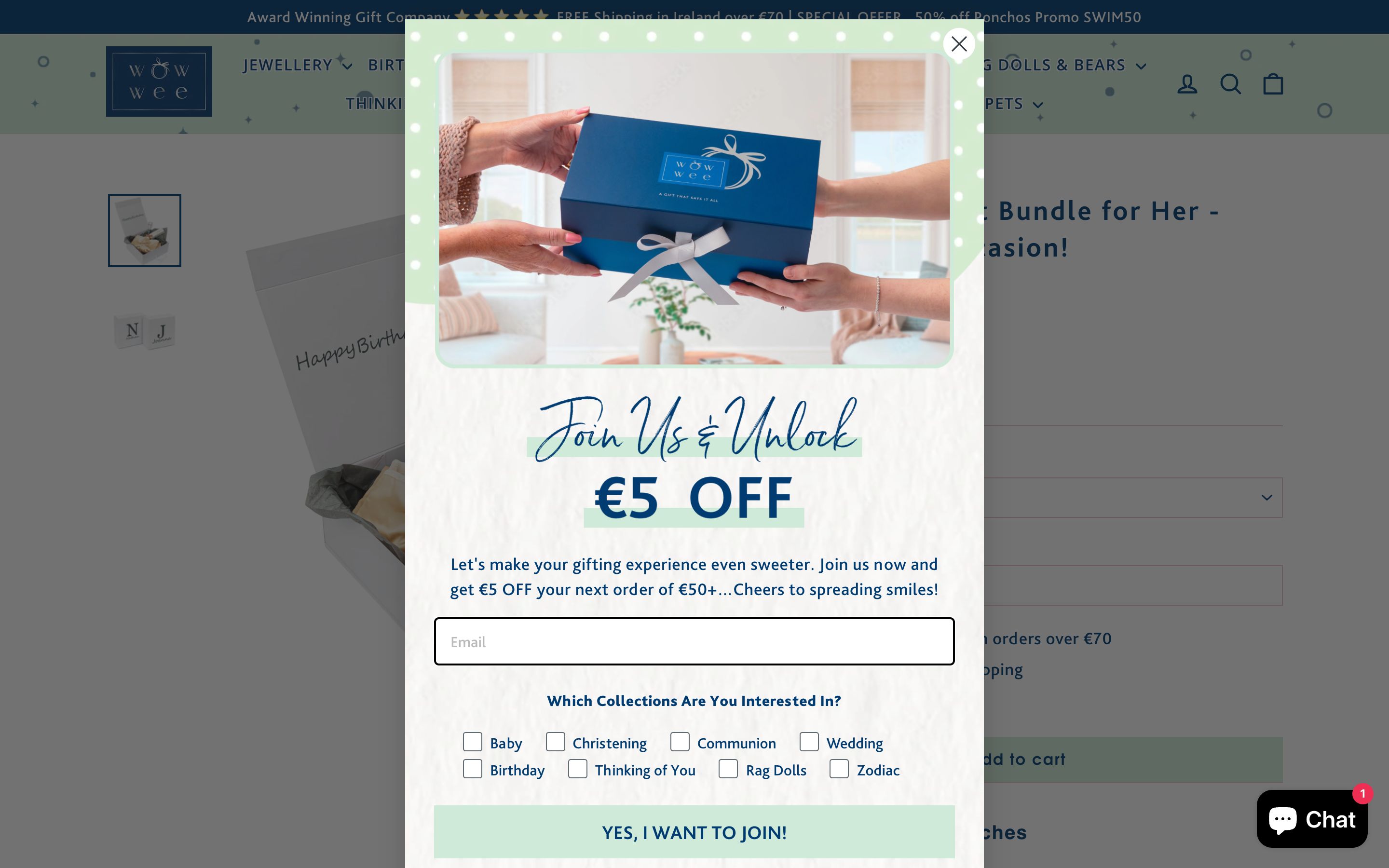 WowWee.ie - Conversion Optimisation for 20-Year-Old Gifting Store screenshot 6