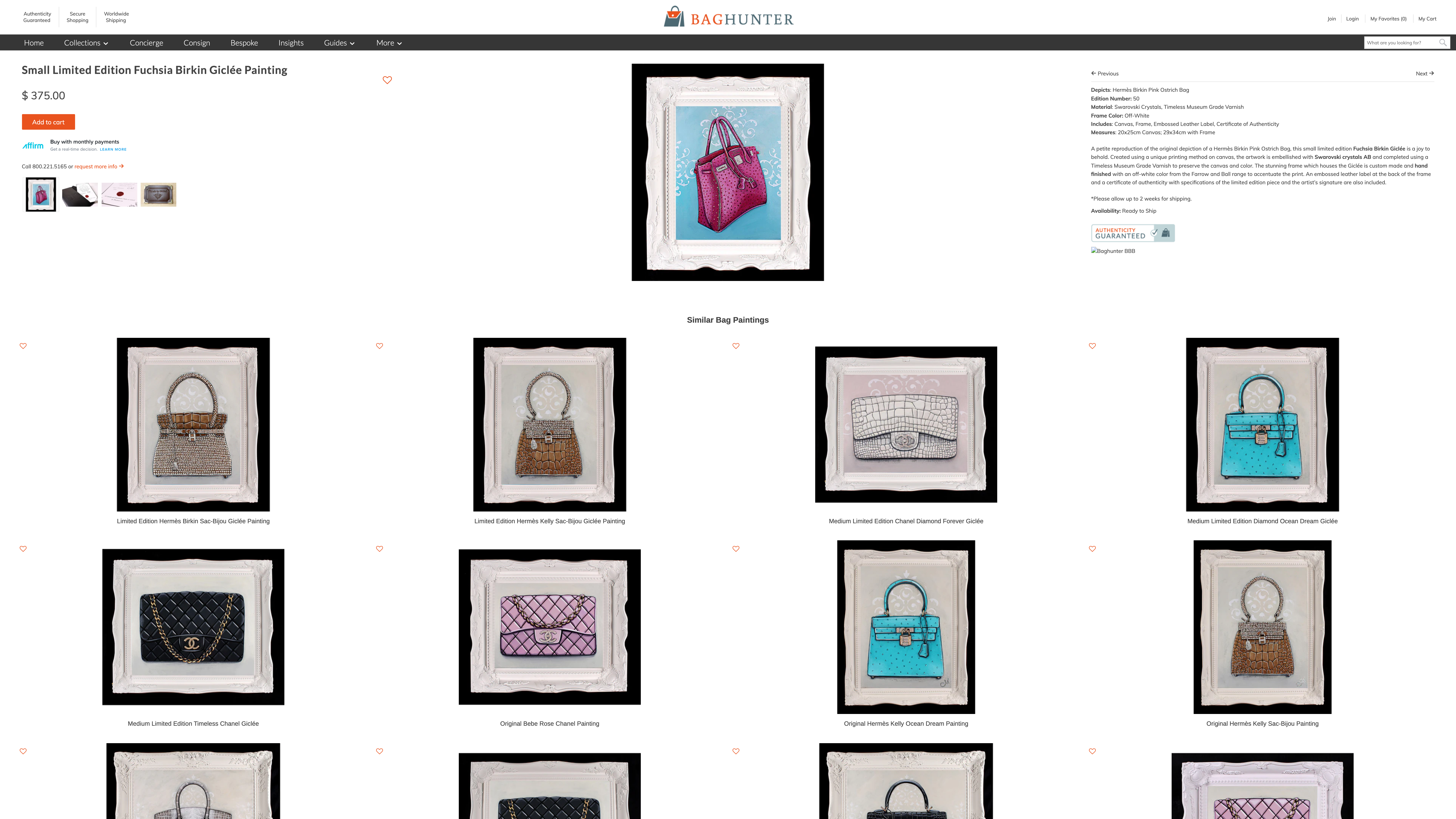 baghunter.com screenshot 4