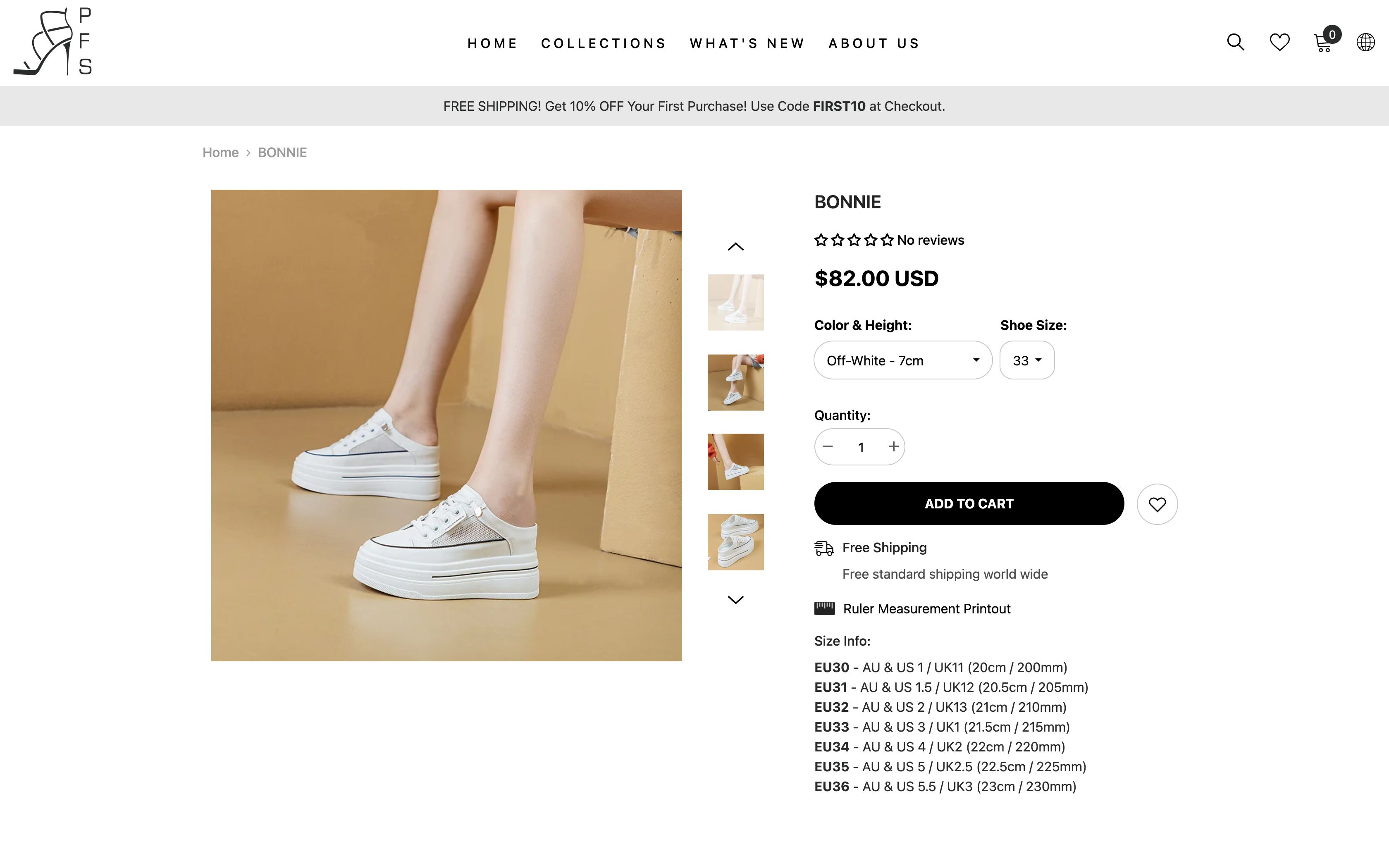 Petite Fashion Shoes screenshot 2