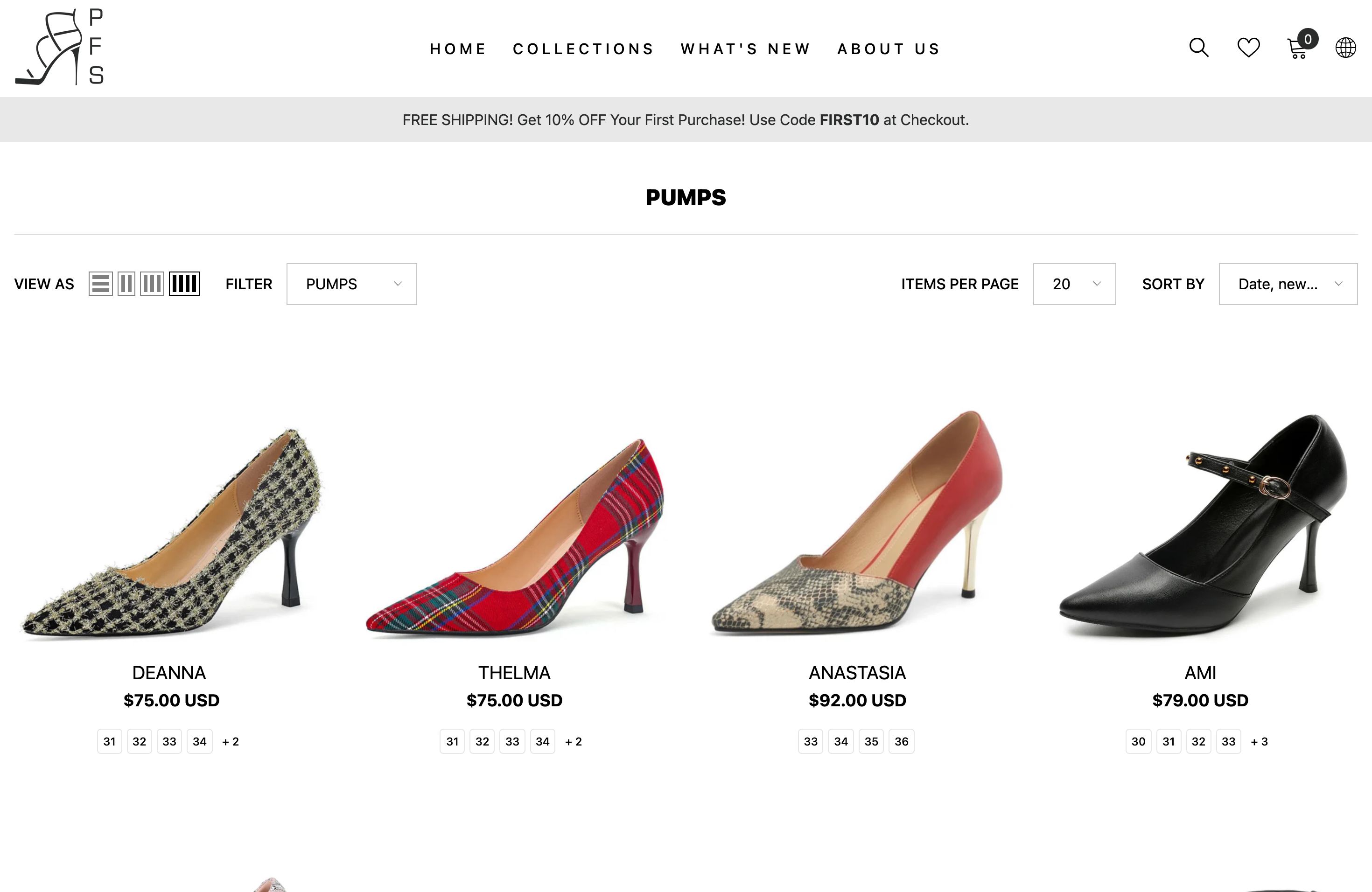 Petite Fashion Shoes screenshot 3