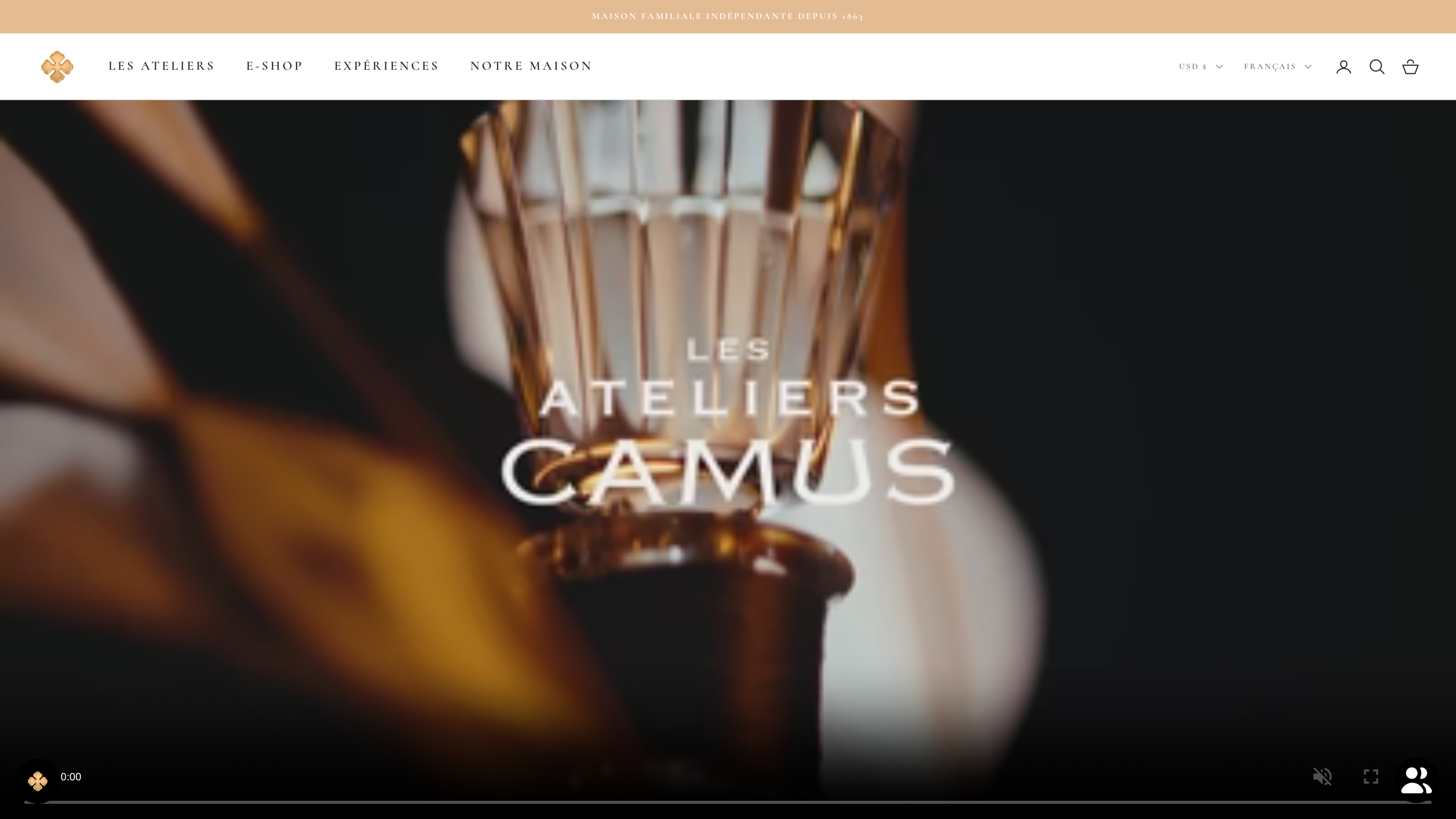 CAMUS COGNAC FLAGSHIP STORE screenshot 3